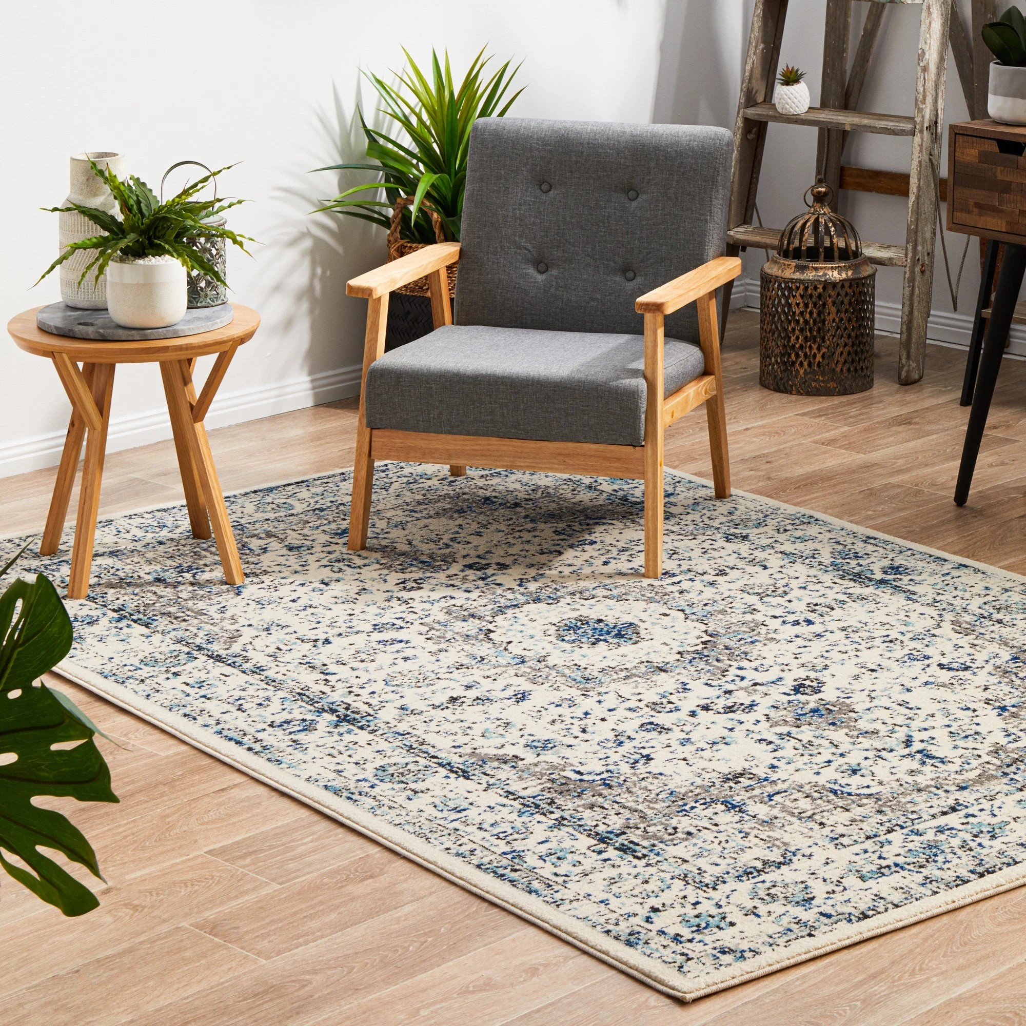 3 Common Ground Rugs Encore 251 400x300cm - Extra Extra Large Floor Rug - White, 3 of 9