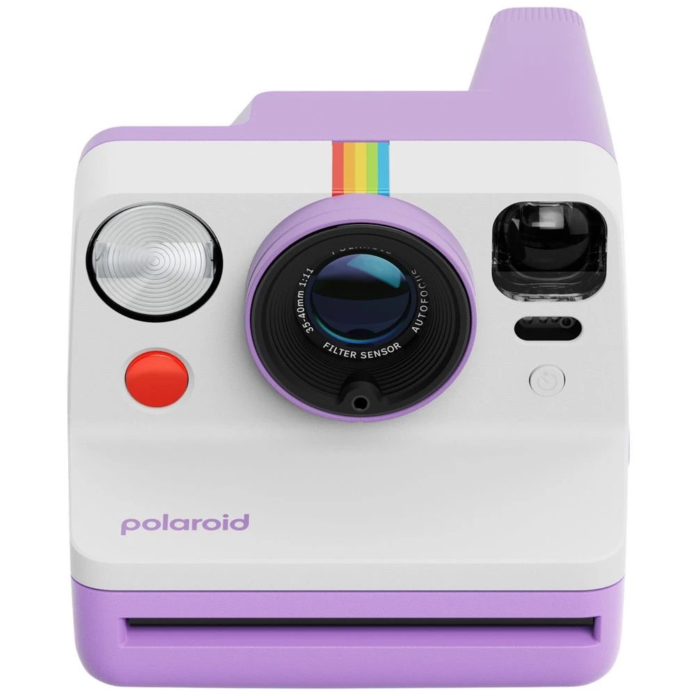 1 Polaroid Now 3 Instant Camera Purple, 1 of 3