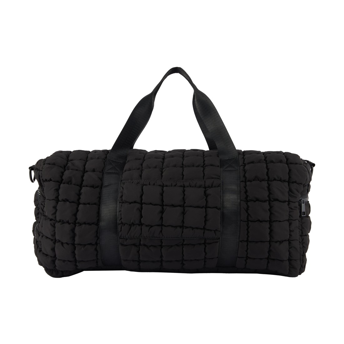3 Quilted Duffle Bag - Black, 3 of 5