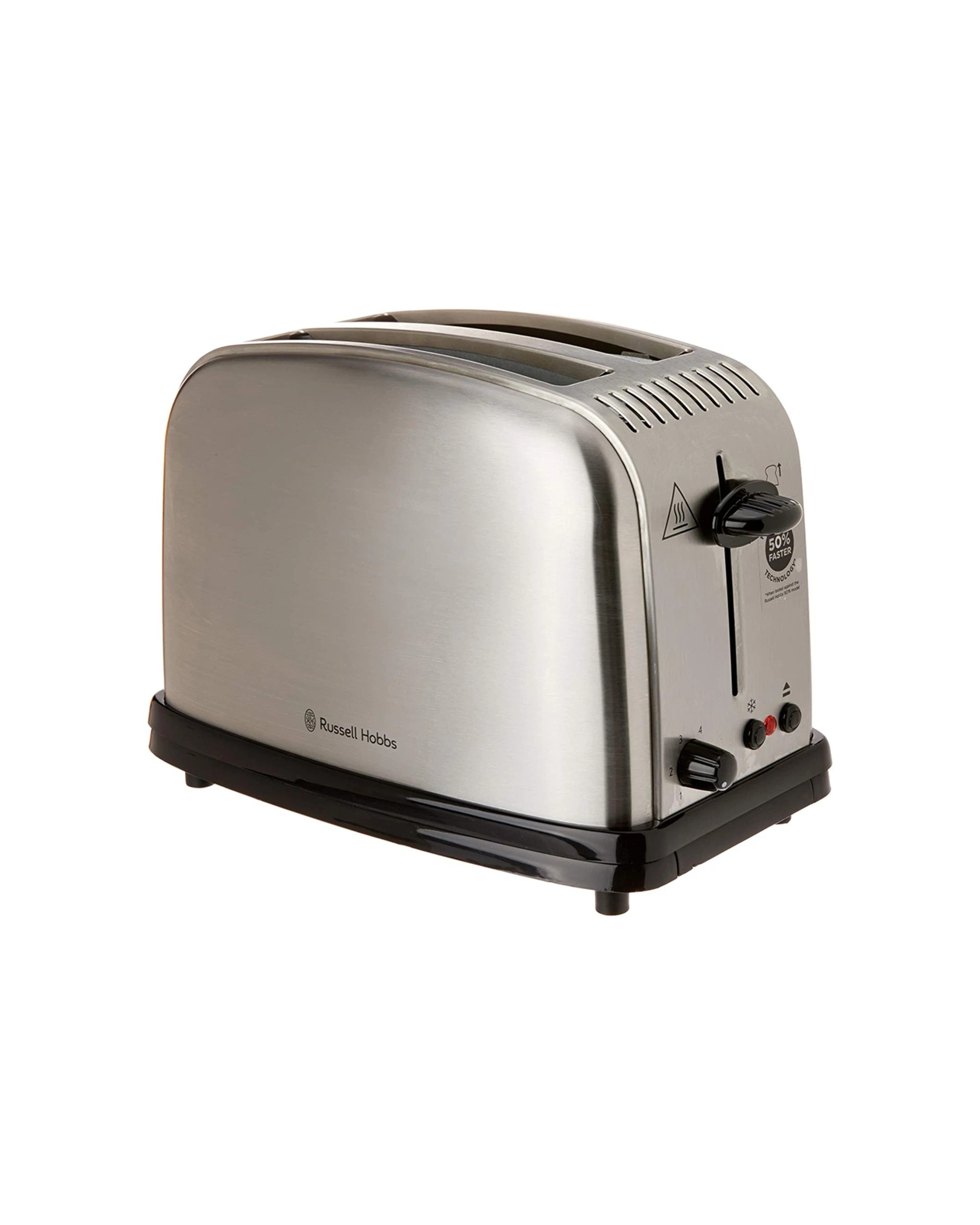4 Russell Hobbs RHT12BRU Classic 2-Slice Toaster, 4 of 4