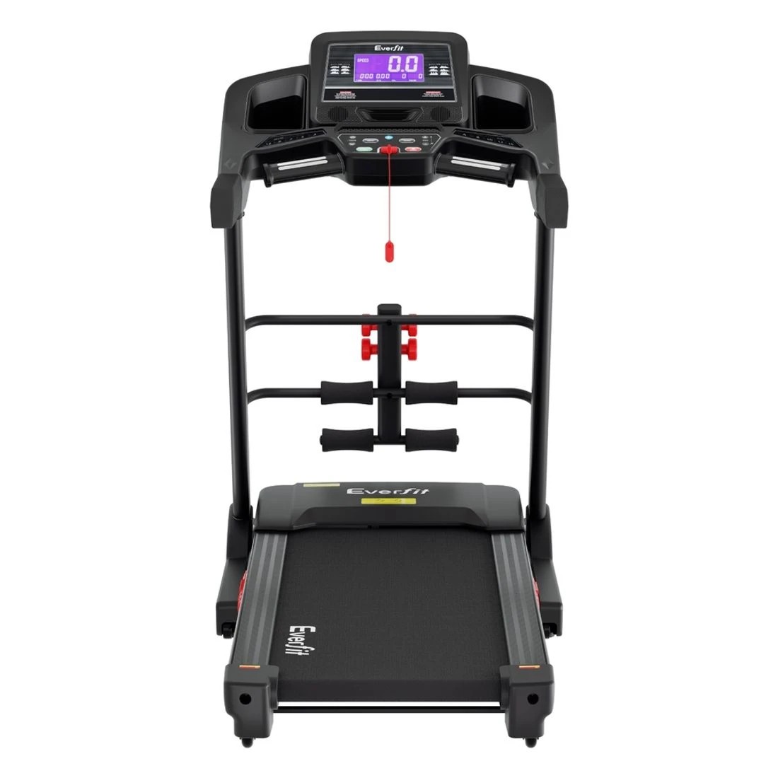 3 Everfit Treadmill Electric Home Gym Fitness Exercise Machine w/ Sit Up Bar - Black, 3 of 6