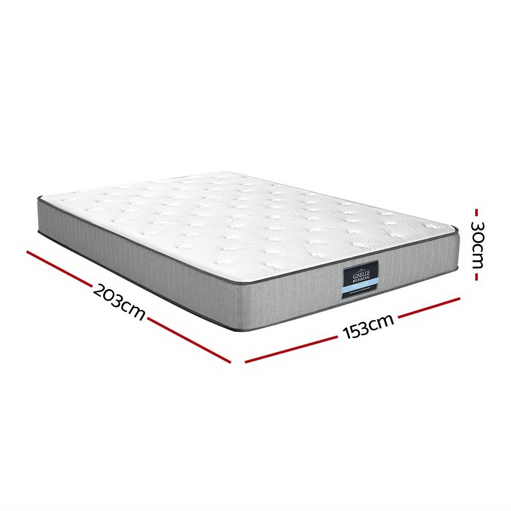 2 Giselle Bedding 23cm Mattress Extra Firm Queen - Queen Bed - Multi, 2 of 8