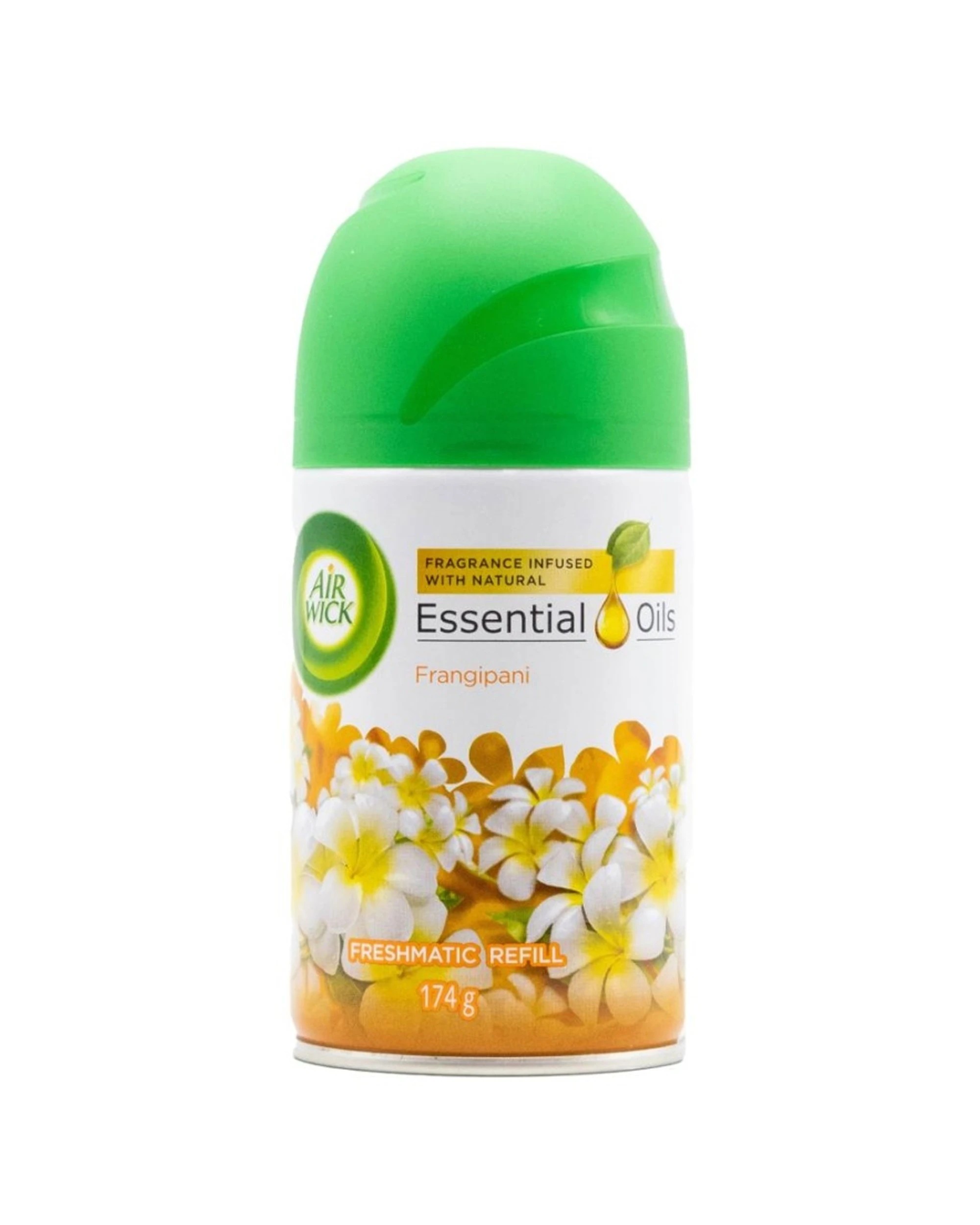 2 Air Wick 6PK Freshmatic Spray Refill Essential Oils Frangipani 174g - Assorted, 2 of 4