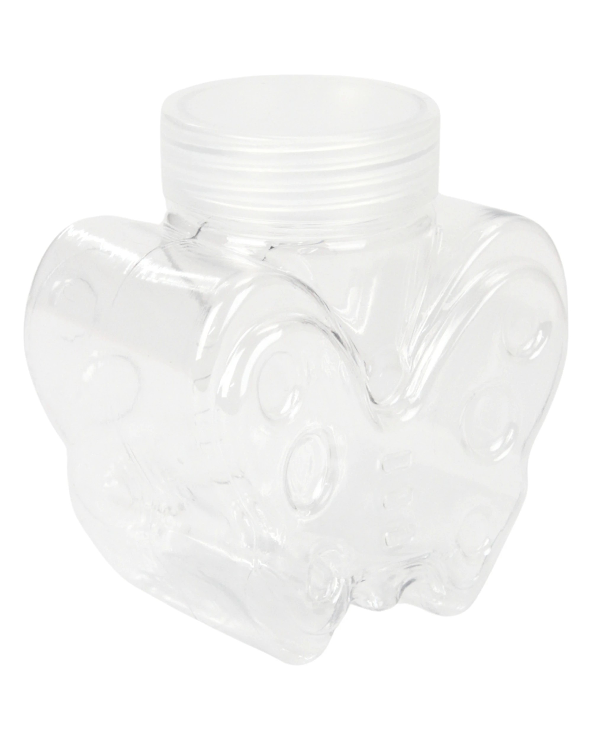 1 Party Maker Plastic Butterfly Screw Top Jar 150ml - Clear, 1 of 3