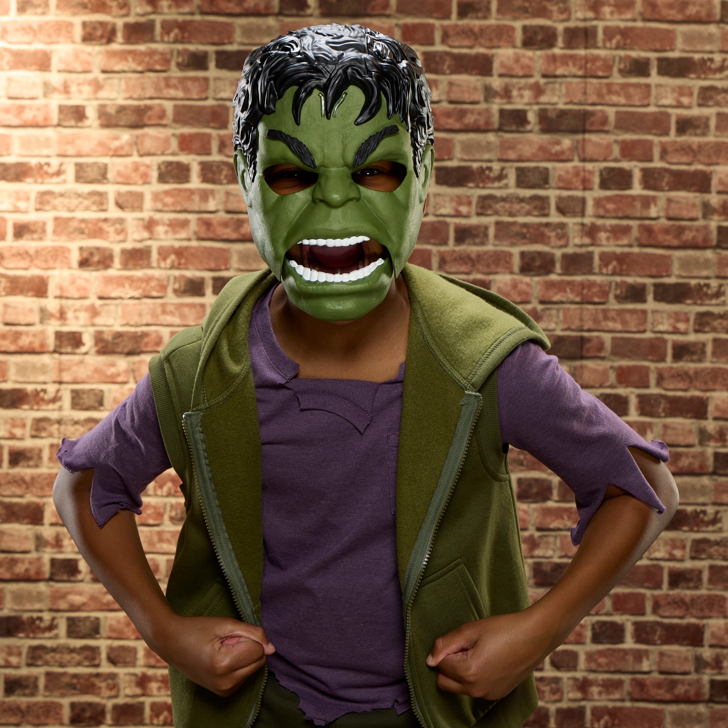 4 Spider-Man Spiderman Movie Hulk Feature Mask - Green, 4 of 4