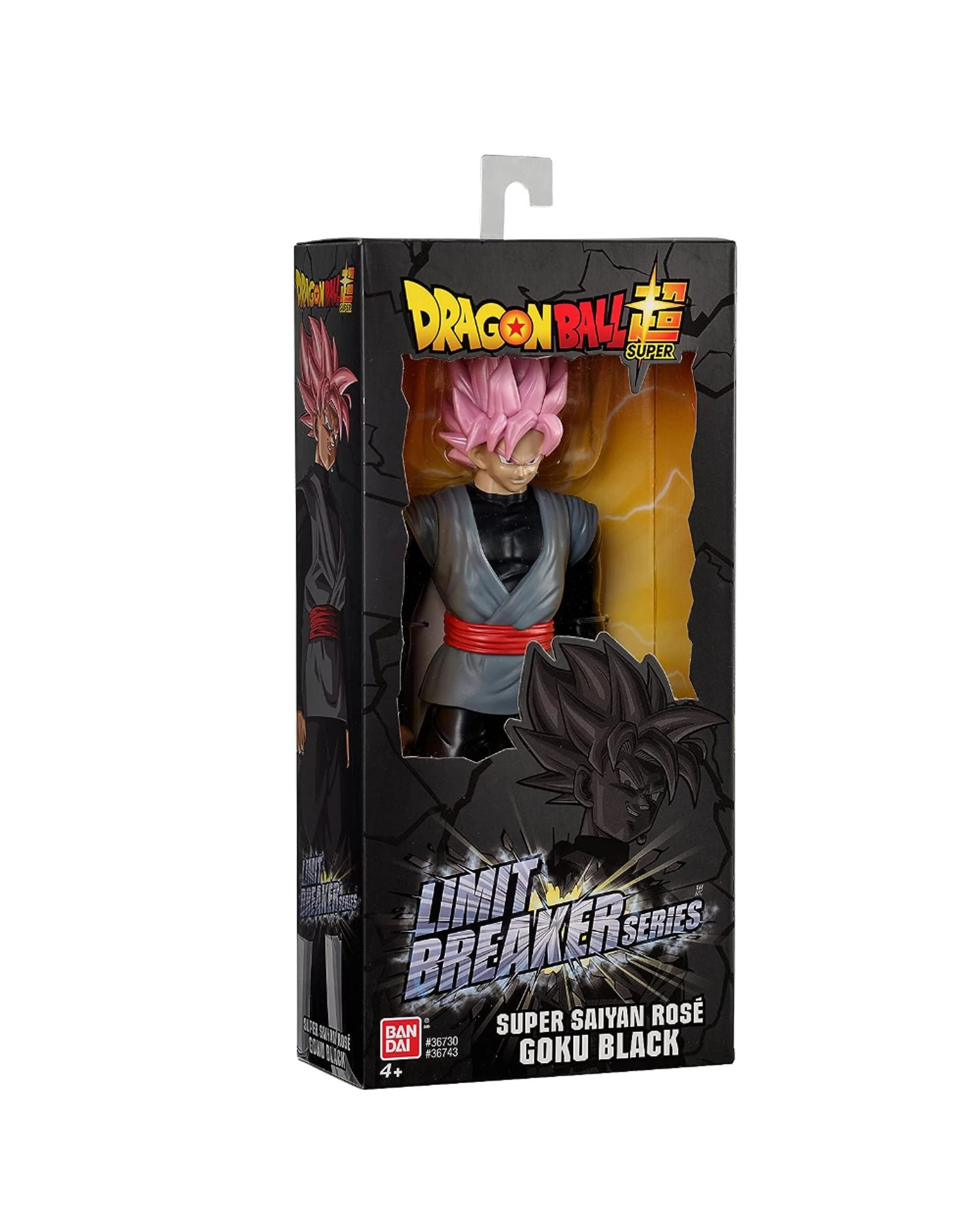 1 Bandai Dragon Ball Super Limit Breaker Series 12 inch Super Saiyan Rose Goku Black Figure, 1 of 4