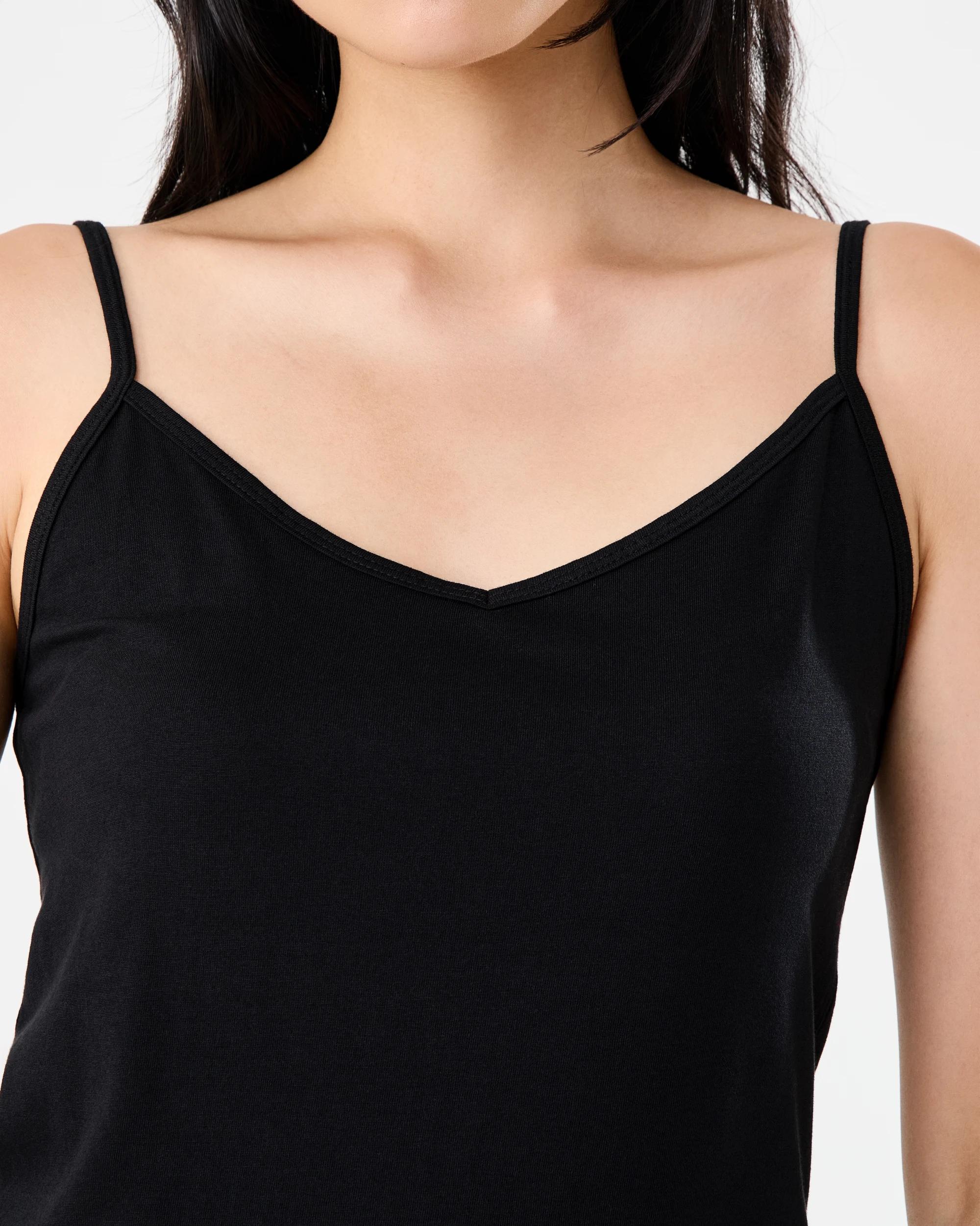 5 Sleeveless Basic Camisole Black, 5 of 6