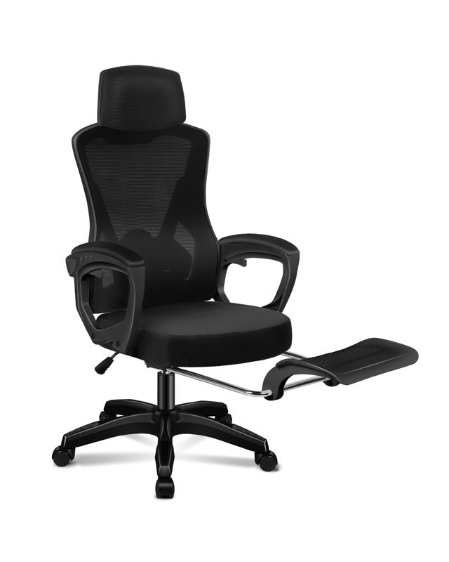 Alfordson Mesh Office Chair Racing Executive Computer Fabric Seat Recliner Work - B