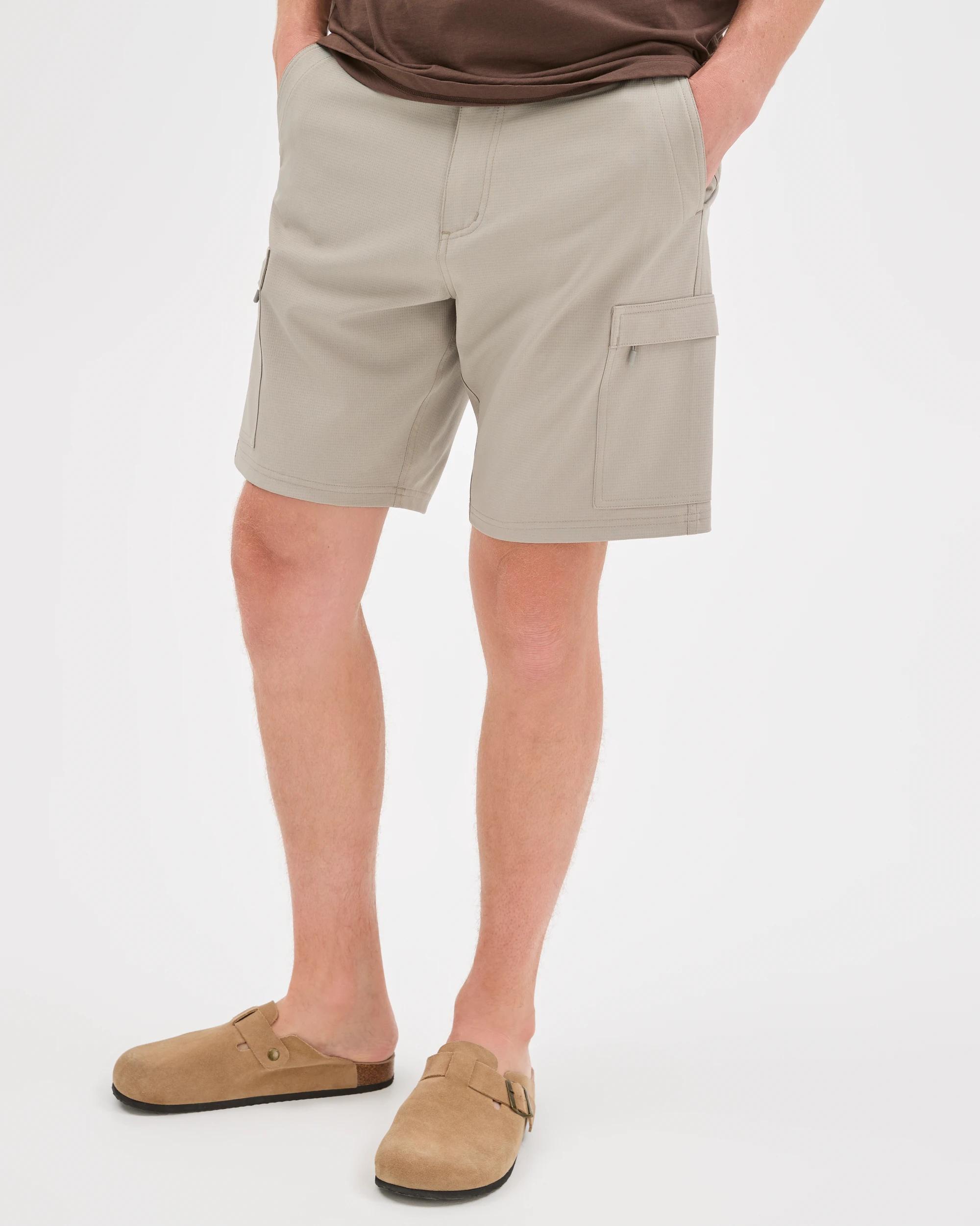3 Target Man Hybrid Cargo Swim Boardshorts GREY, 3 of 6