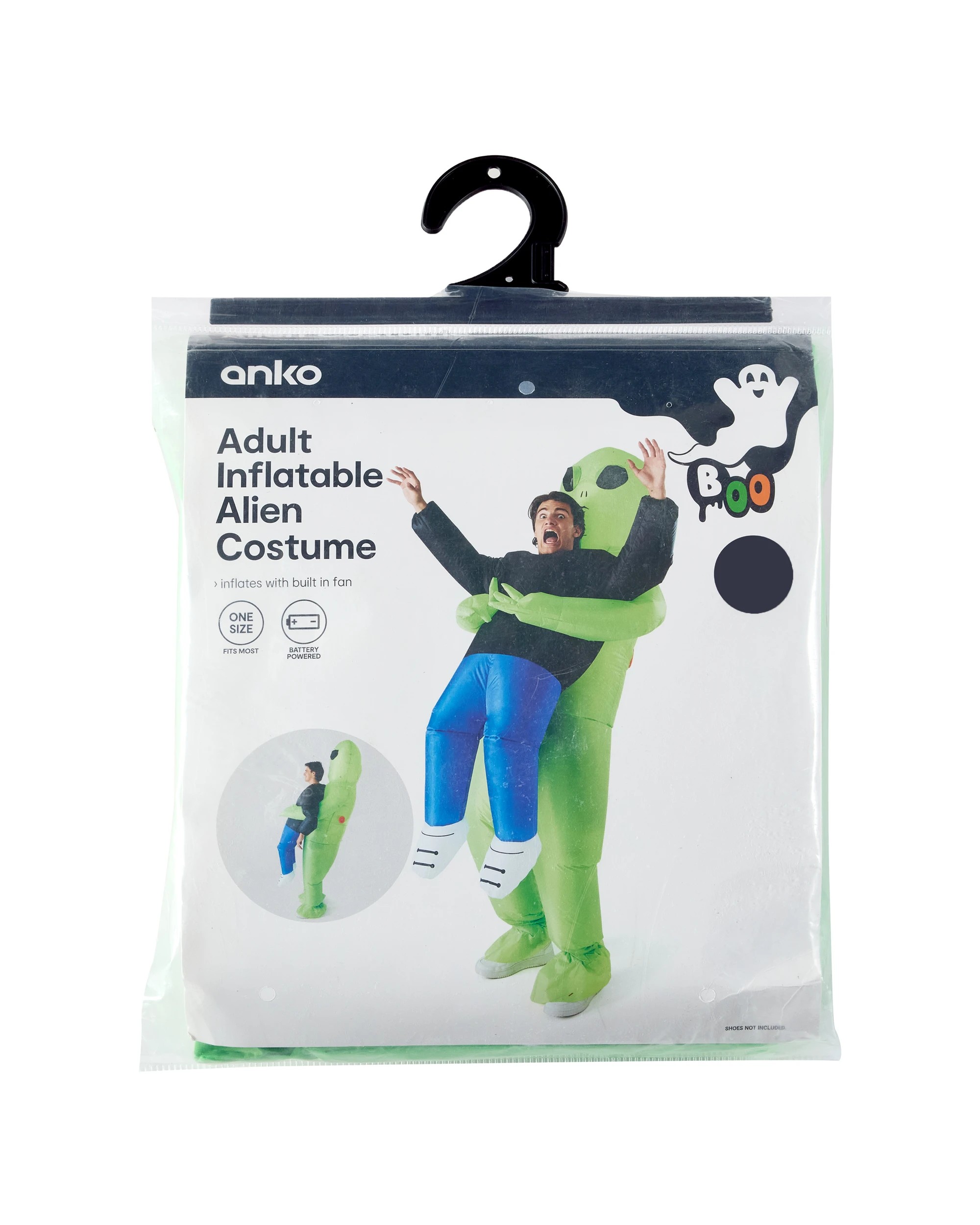 9 Inflatable Alien Costume - Adult, 9 of 10