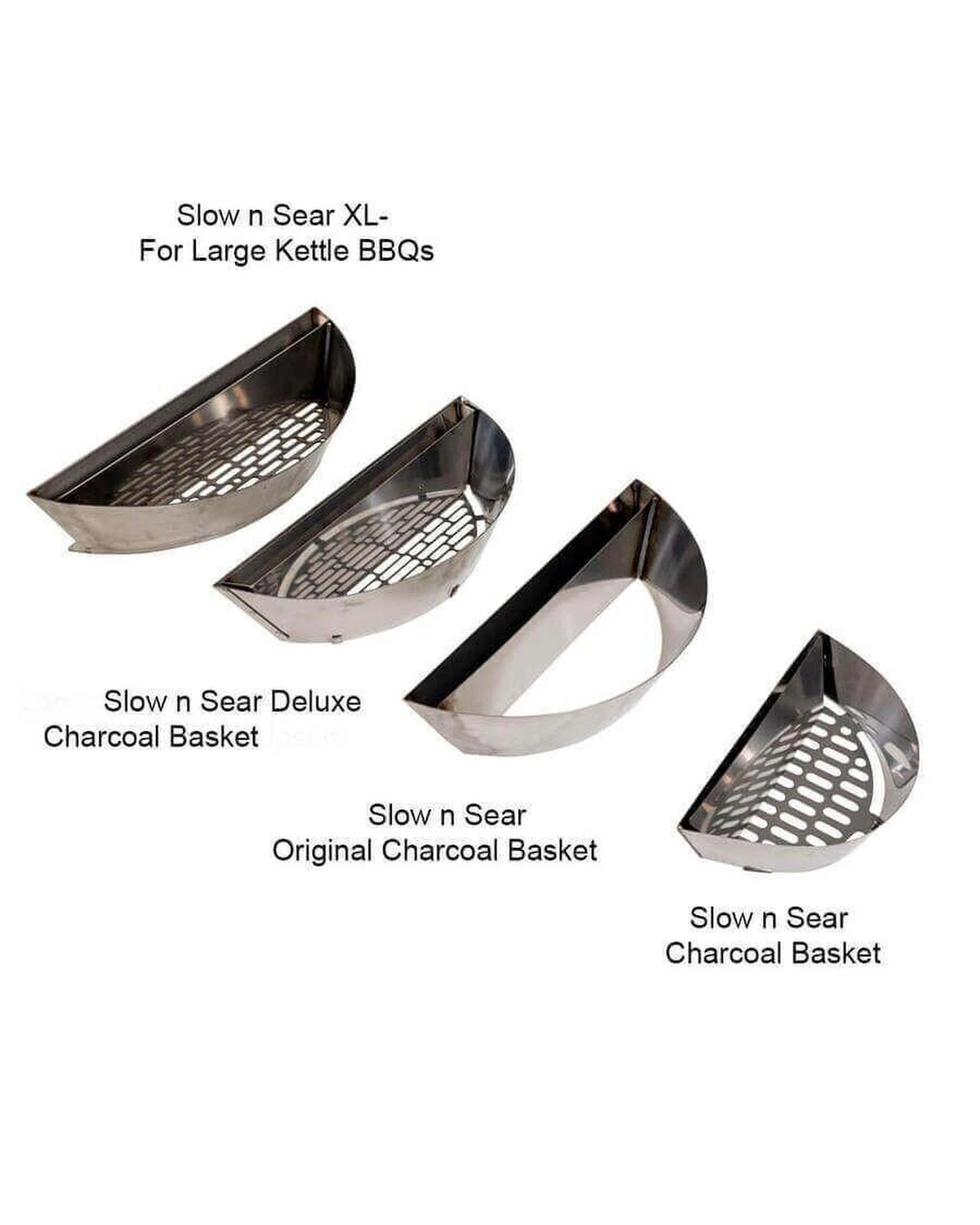 9 SNS Grills Slow n Sear XL Charcoal Basket - For Large Kettle BBQs, 9 of 10
