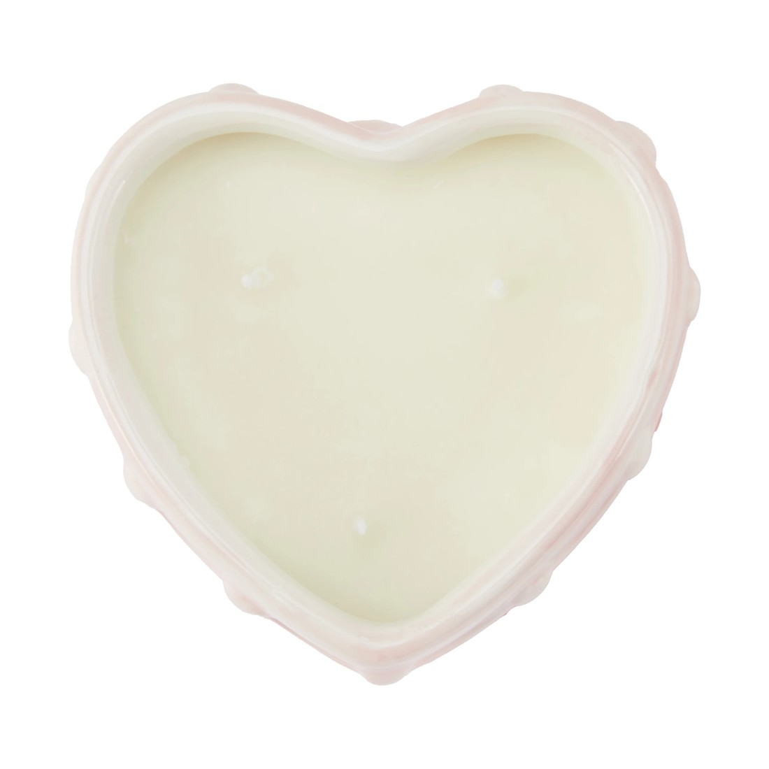 5 Ceramic Heart Cake Candle, 5 of 6