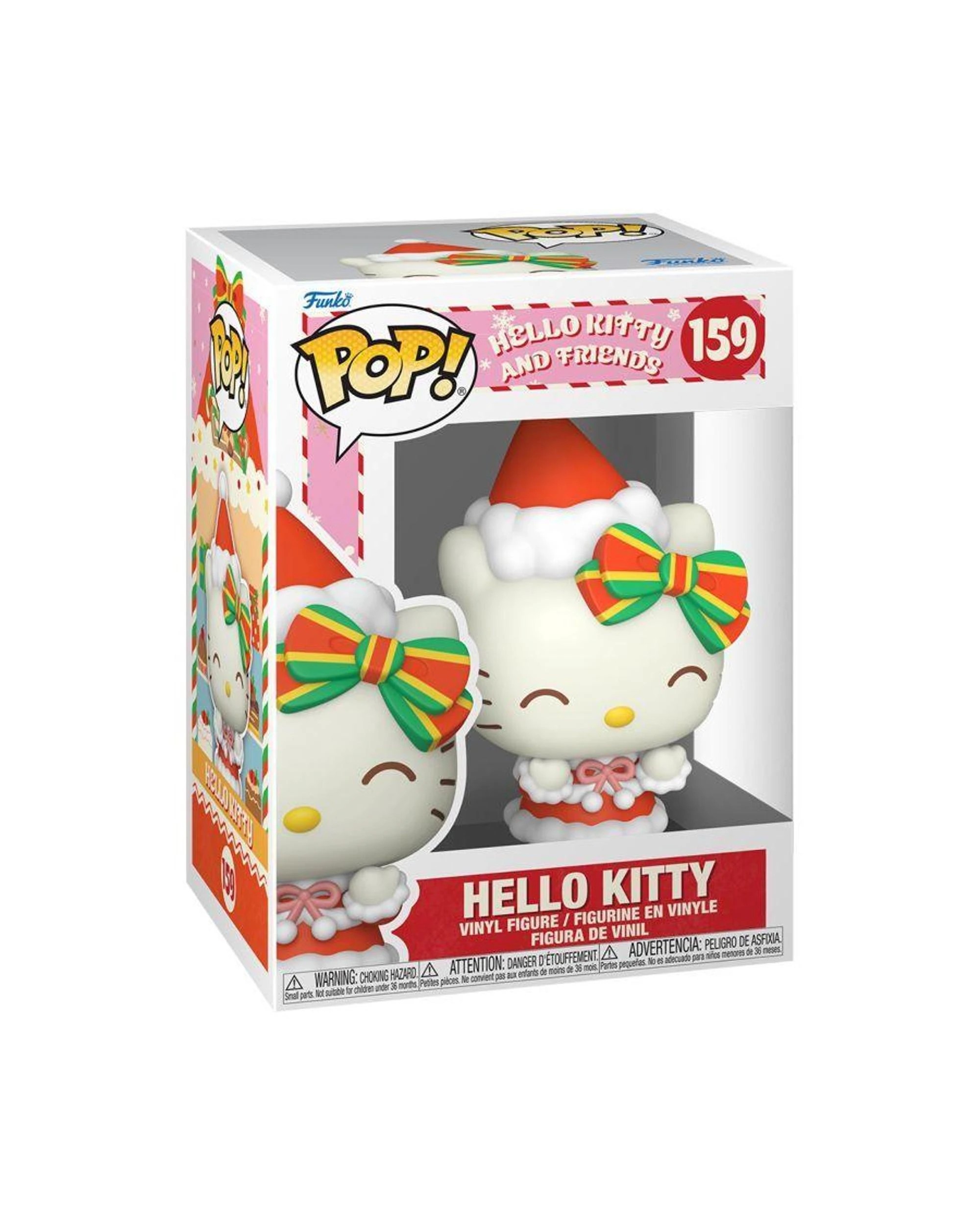 3 Sanrio Hello Kitty and Friends Hello Kitty Merry Market Holiday Funko POP! Vinyl, 3 of 3
