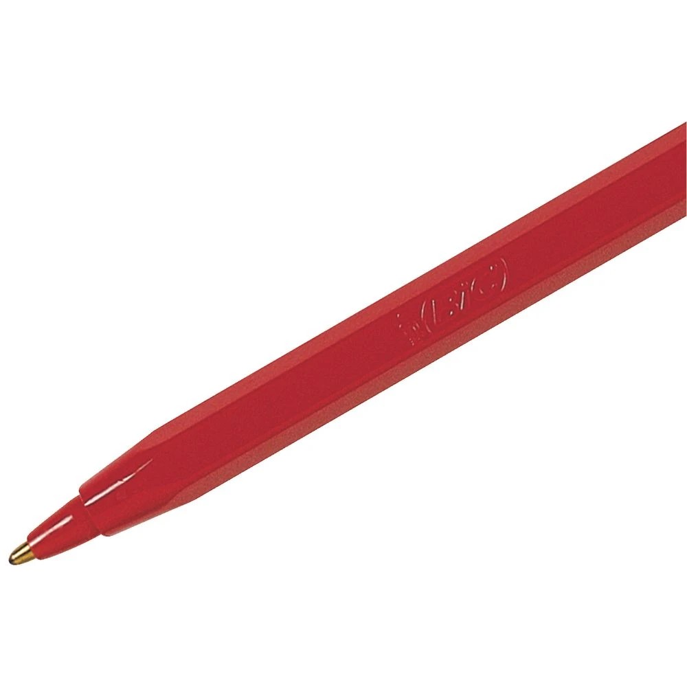 4 BIC Economy Ballpoint Pens Red 12 Pack, 4 of 6