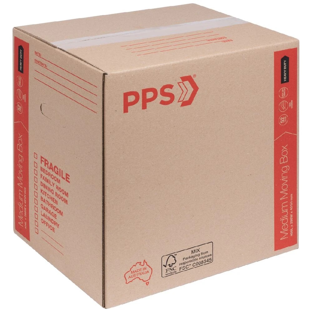 1 PPS Moving Box Handles Heavy Duty Medium 406 x 298 x 431mm, 1 of 3