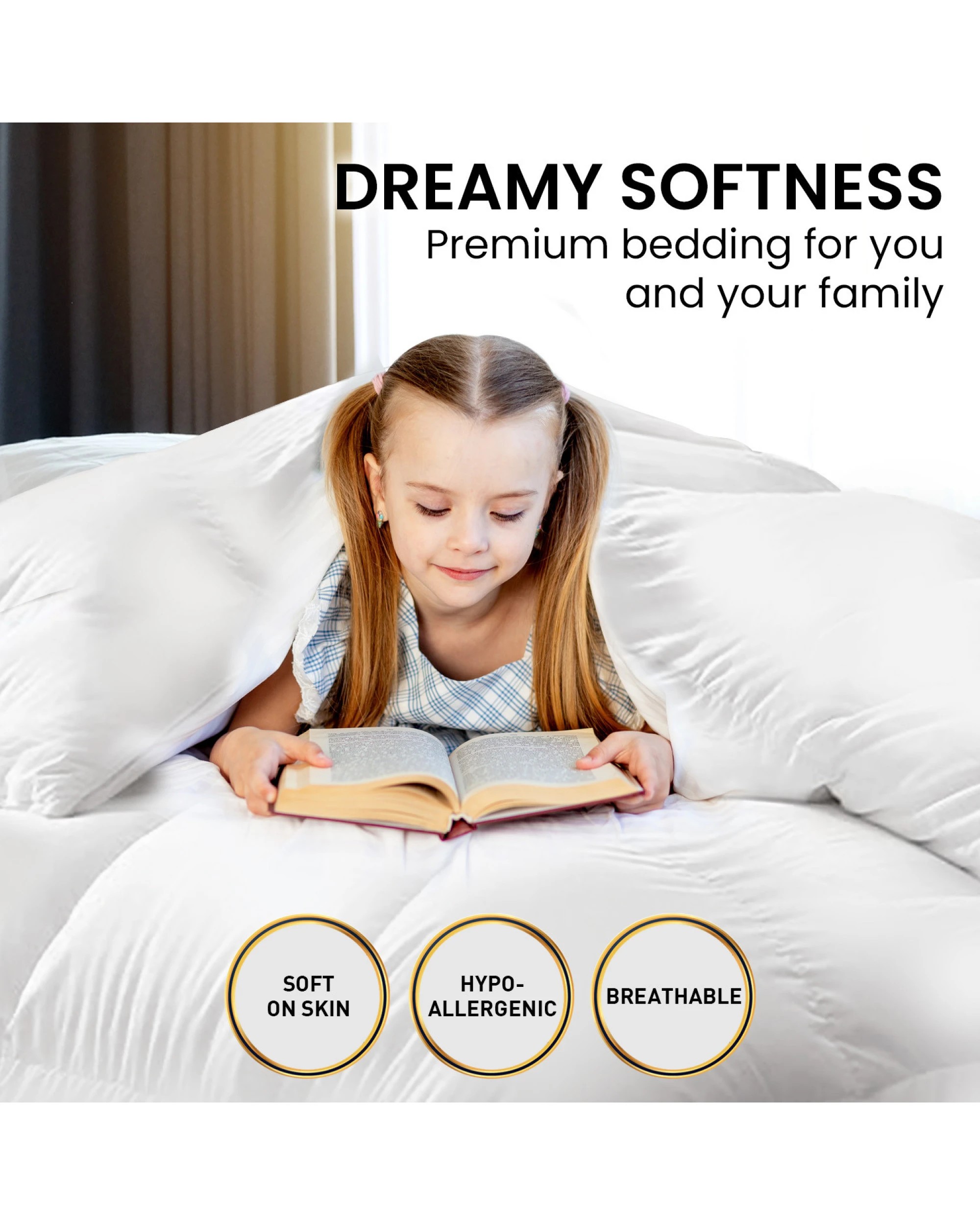 10 Laura Hill 500gsm Duck Down Feather Quilt Comforter Doona
 - Queen Bed, 10 of 10