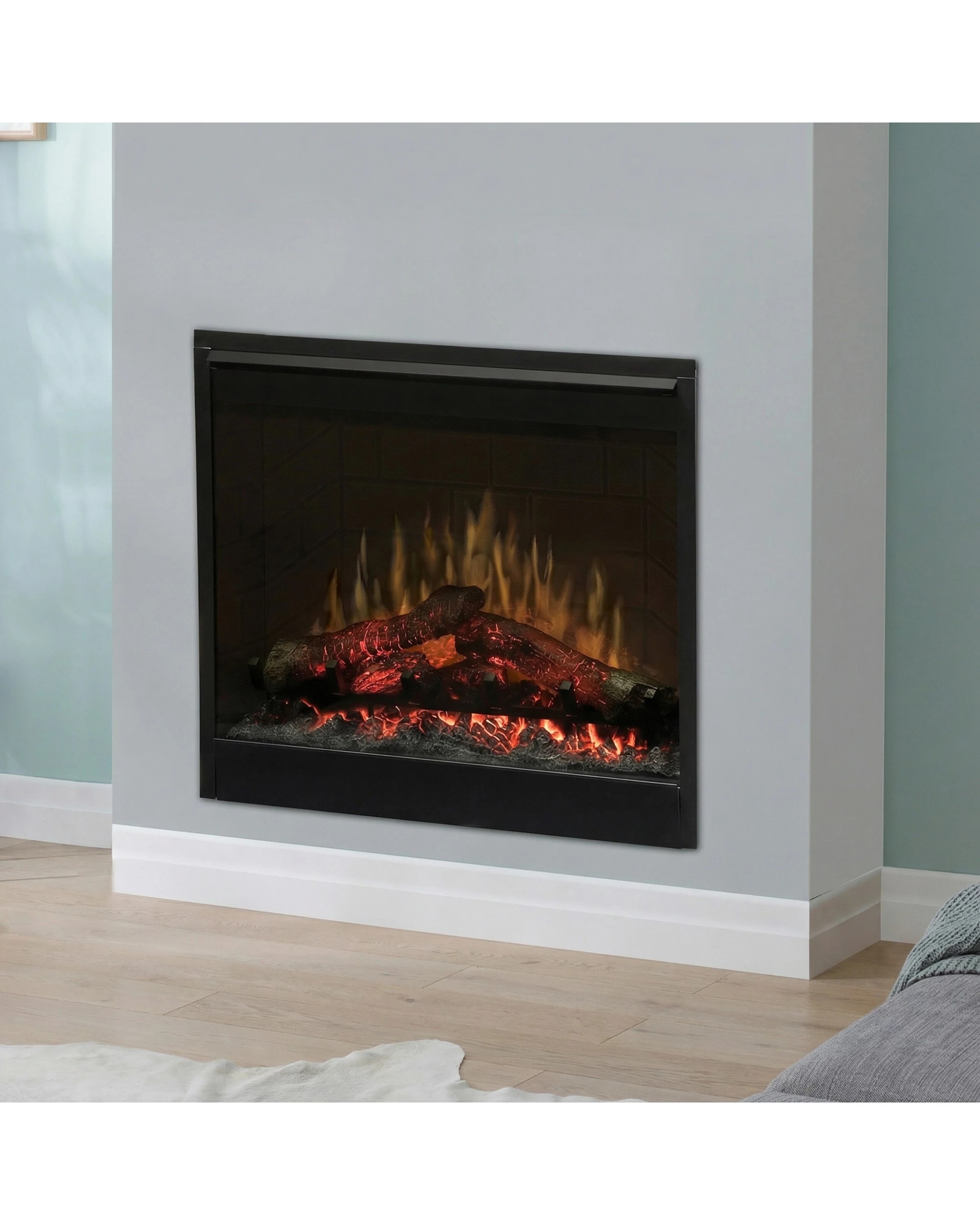 6 Dimplex Optiflame Electric Firebox Heater in 26-inches - Black, 6 of 6