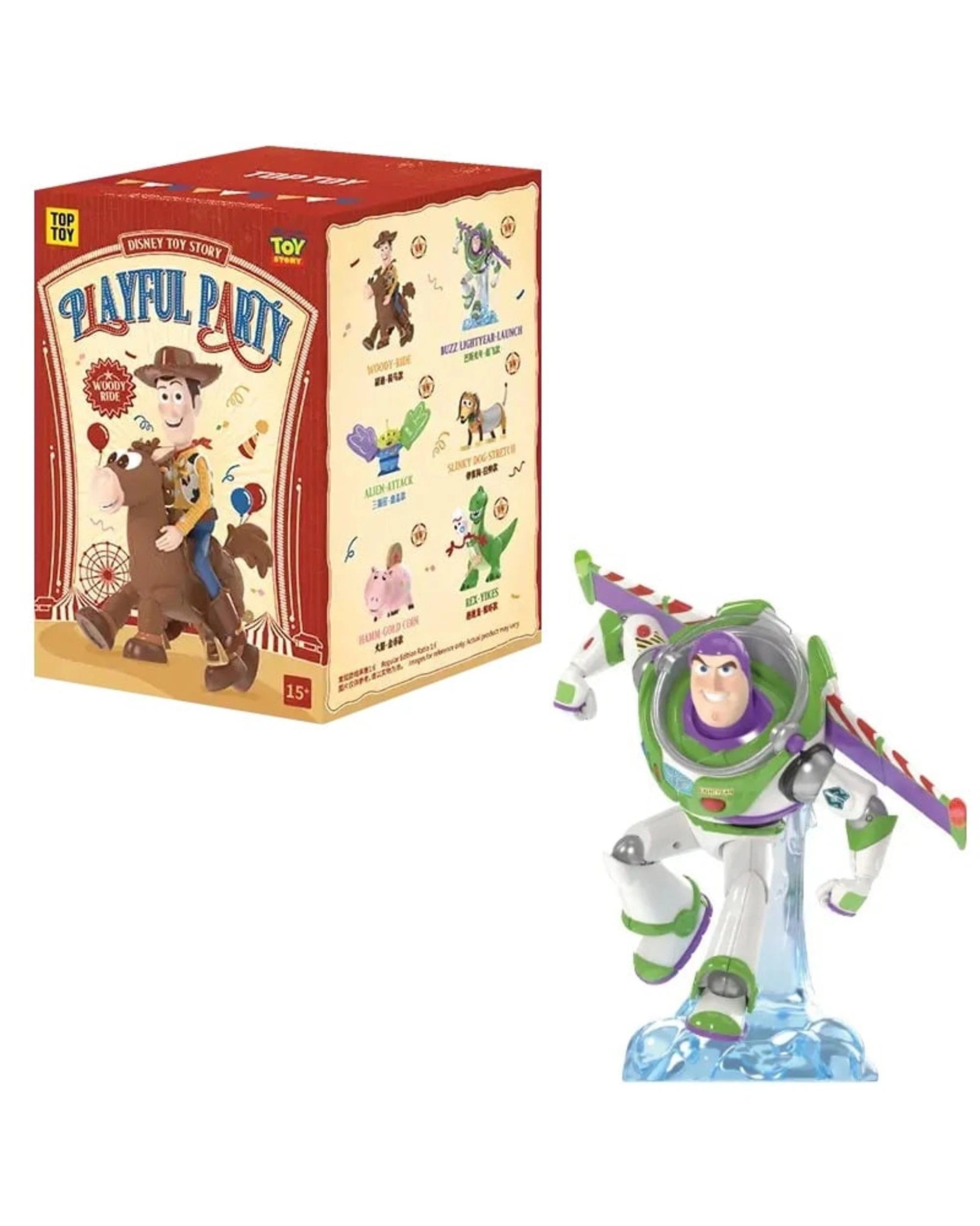 1 Disney Toy Story Playful Party Series Figure Blind Box, 1 of 10
