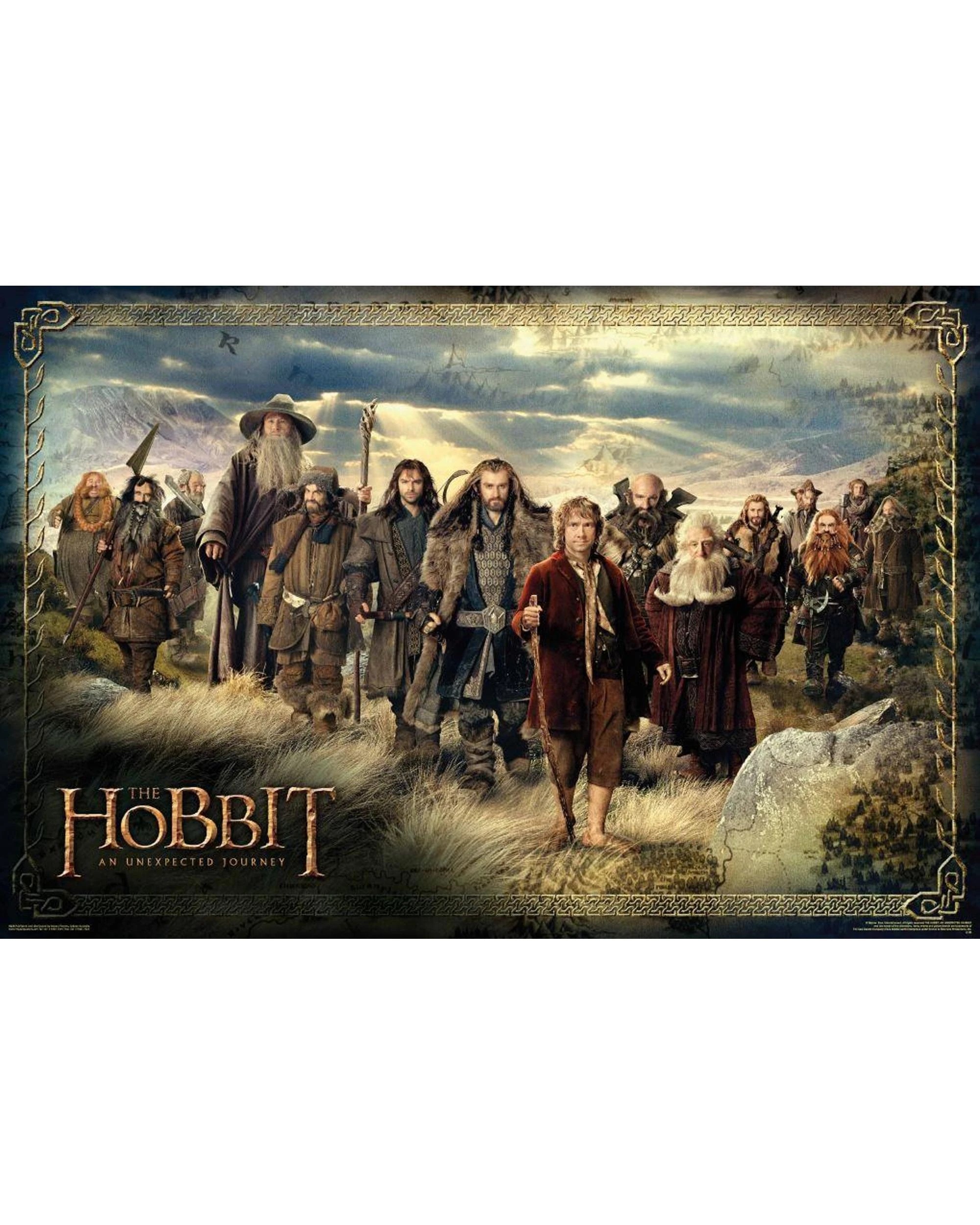 1 The Hobbit An Unexpected Journey The Company of Thorin Poster, 1 of 1