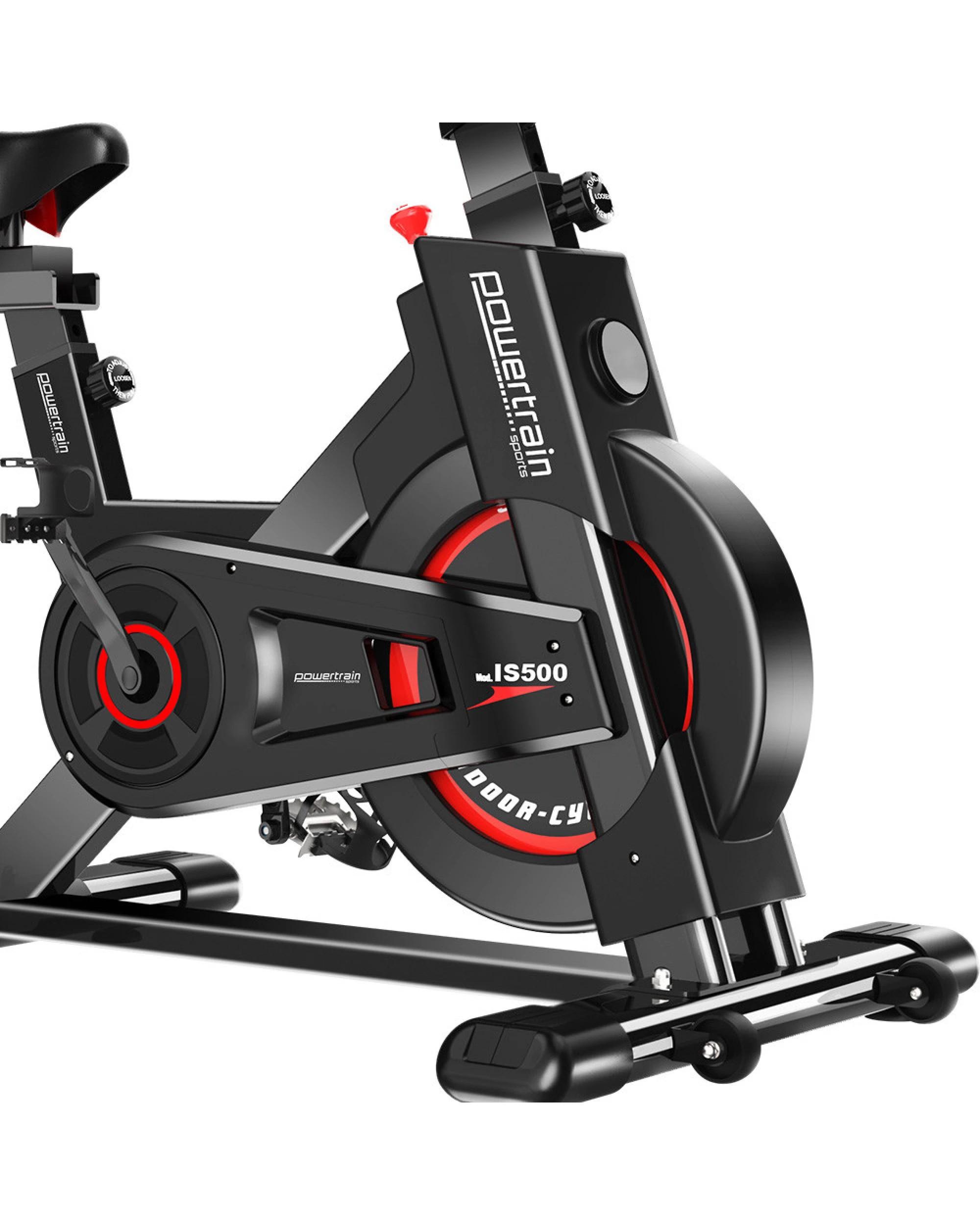 7 Powertrain IS-500 Heavy-Duty Exercise Spin Bike Electroplated, 7 of 9