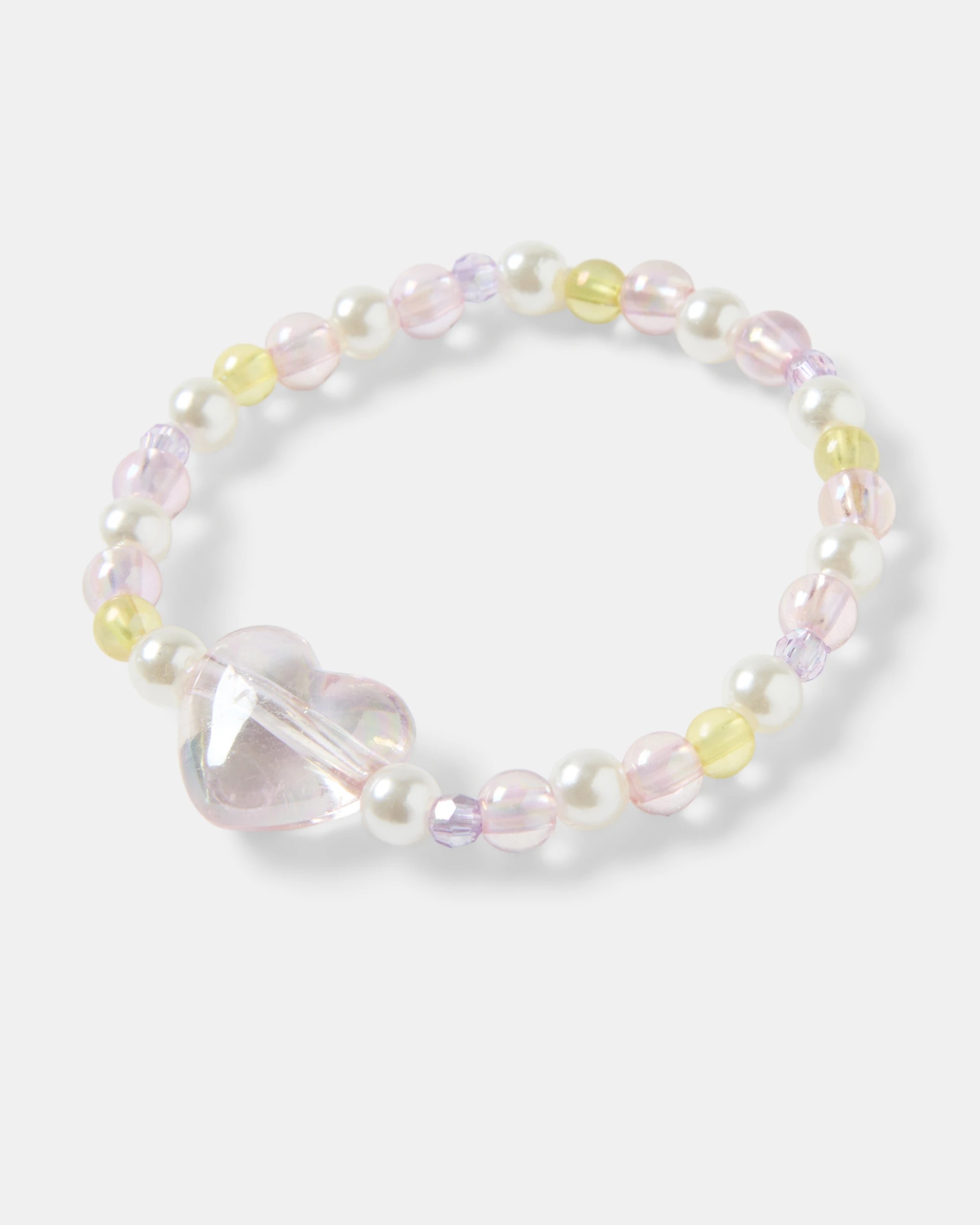 2 3 Pack Unicorn Charm Bracelets - Pink, White and Gold Tone, 2 of 5