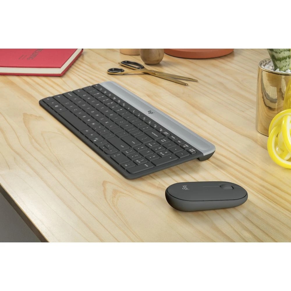 5 Logitech MK470 Wireless Mouse and Keyboard Combo Graphite, 5 of 8