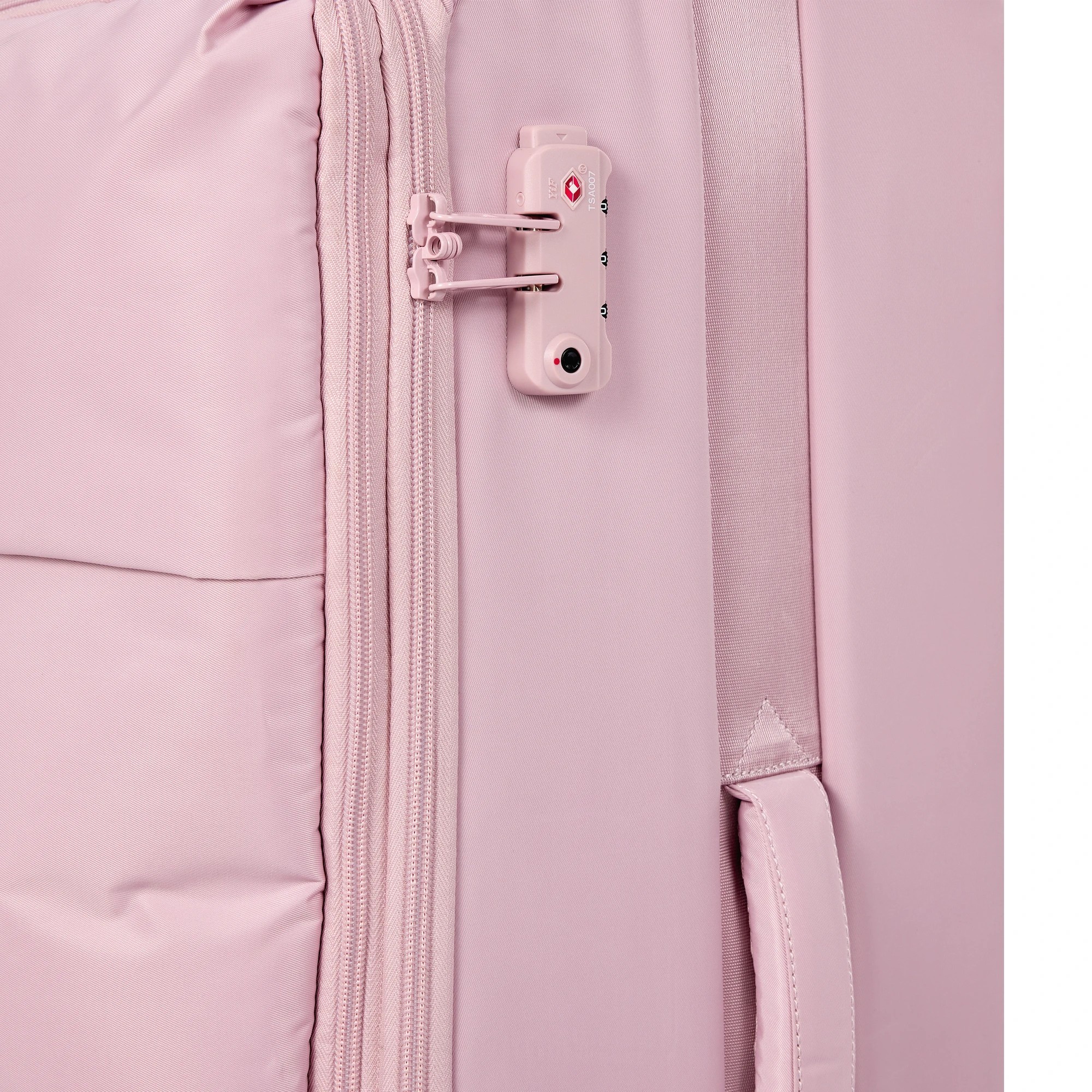 6 70cm 8 Wheels Lightweight Soft Case - Blush, 6 of 8