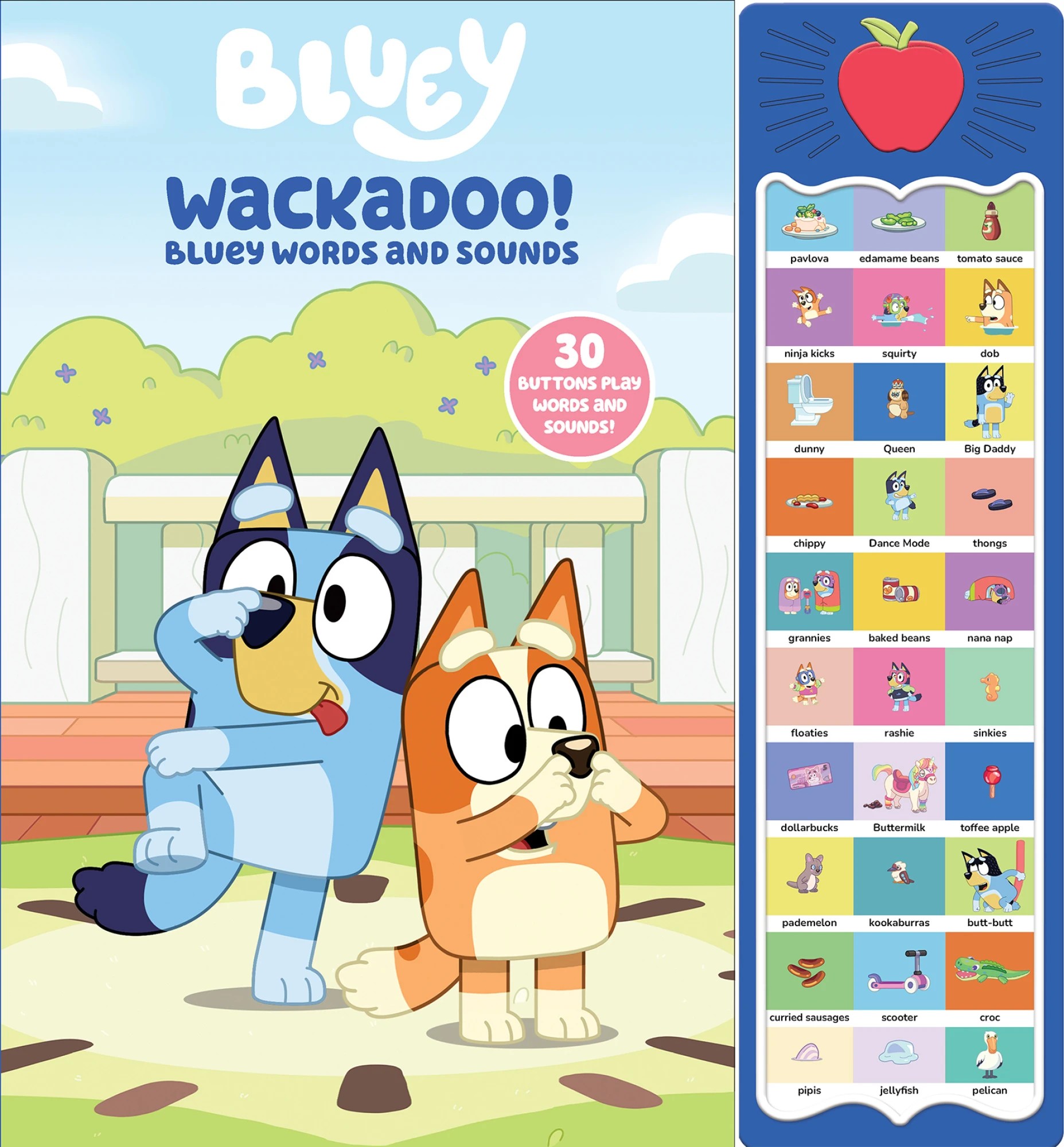 2 Bluey: Wackadoo! Bluey Words and Sound Book, 2 of 8