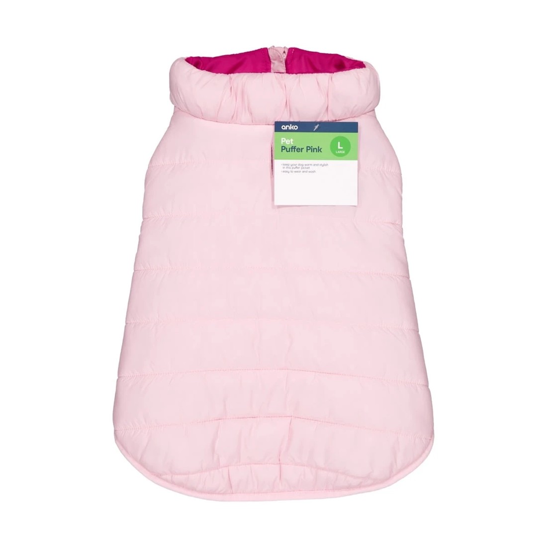 10 Pet Puffer - Large, Pink, 10 of 10