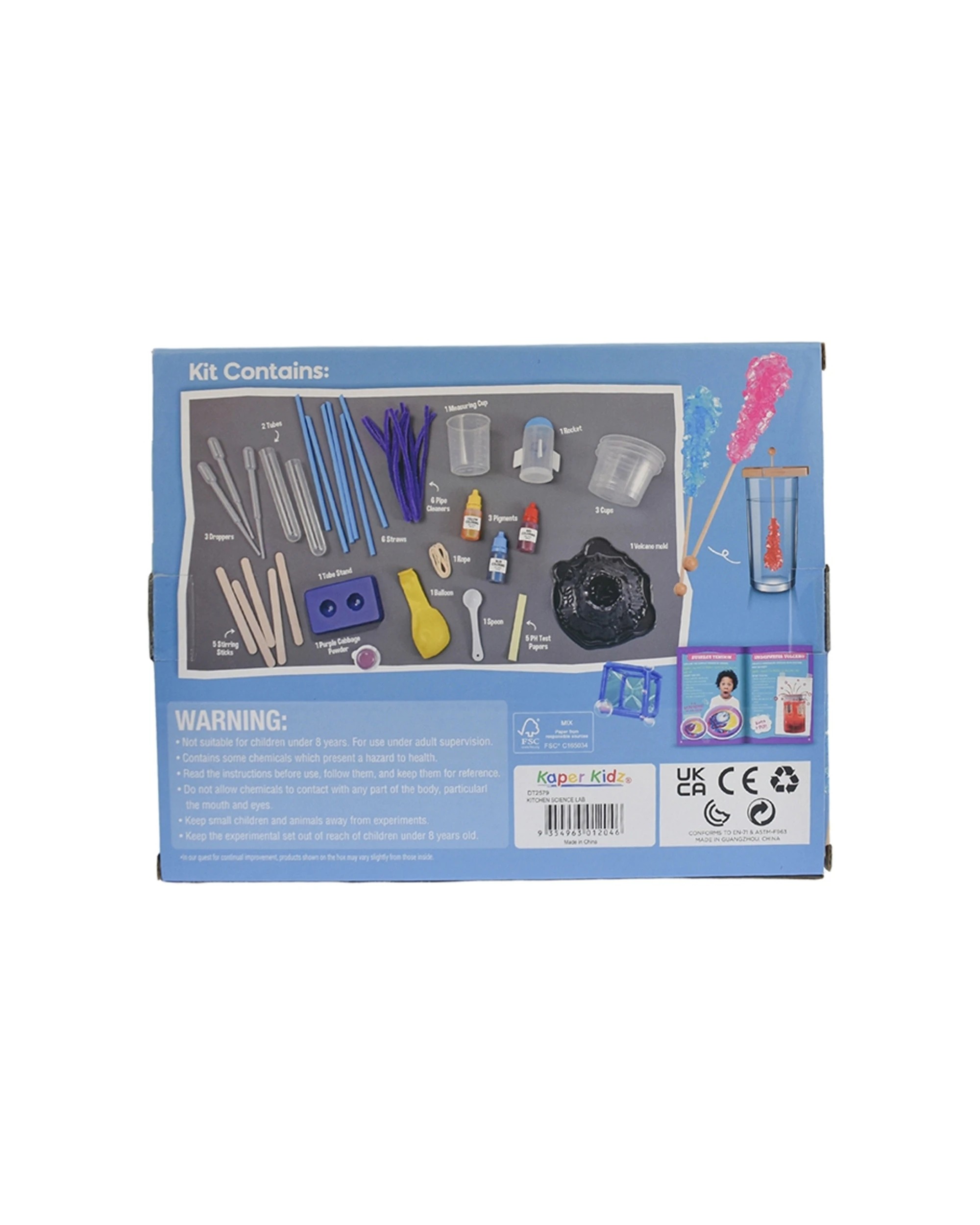 9 Kaper Kidz Kitchen Science Lab Kids Science Kit 8 Years Plus Educational Toy - Multi, 9 of 9