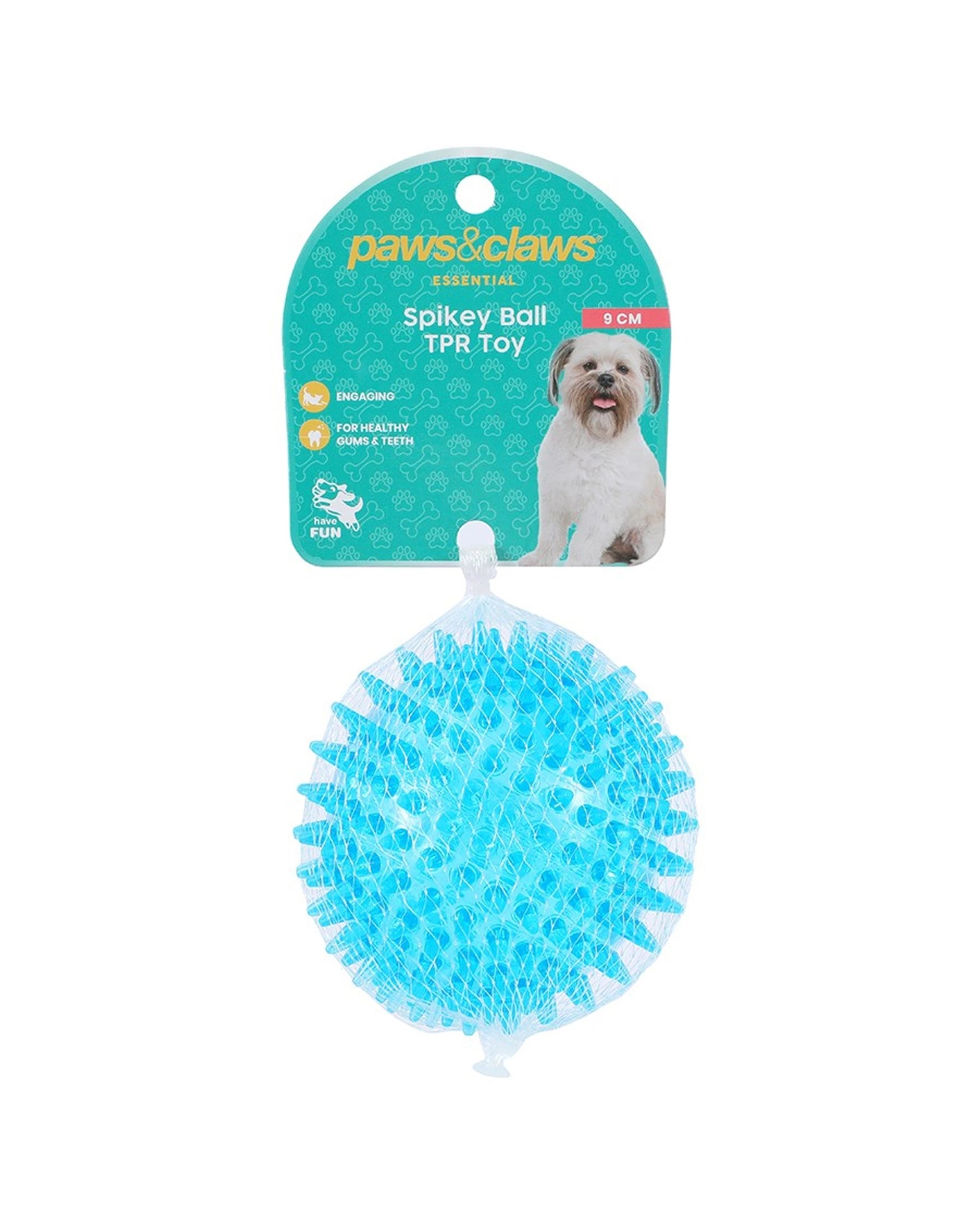 9 Paws And Claws 3pc Spikey Ball TPR Pet Toy 9cm - Multi, 9 of 9