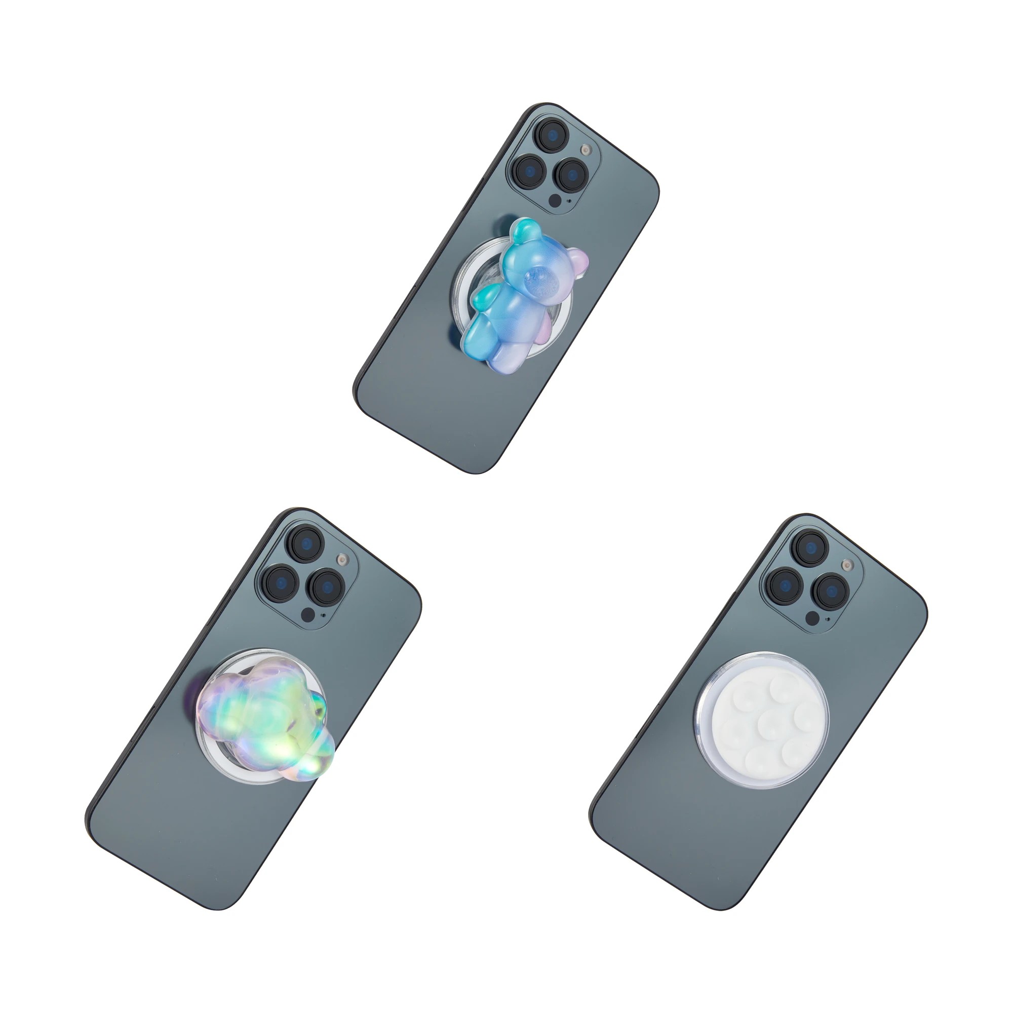 2 Magnetic Novelty Phone Grips - Assorted, 2 of 9