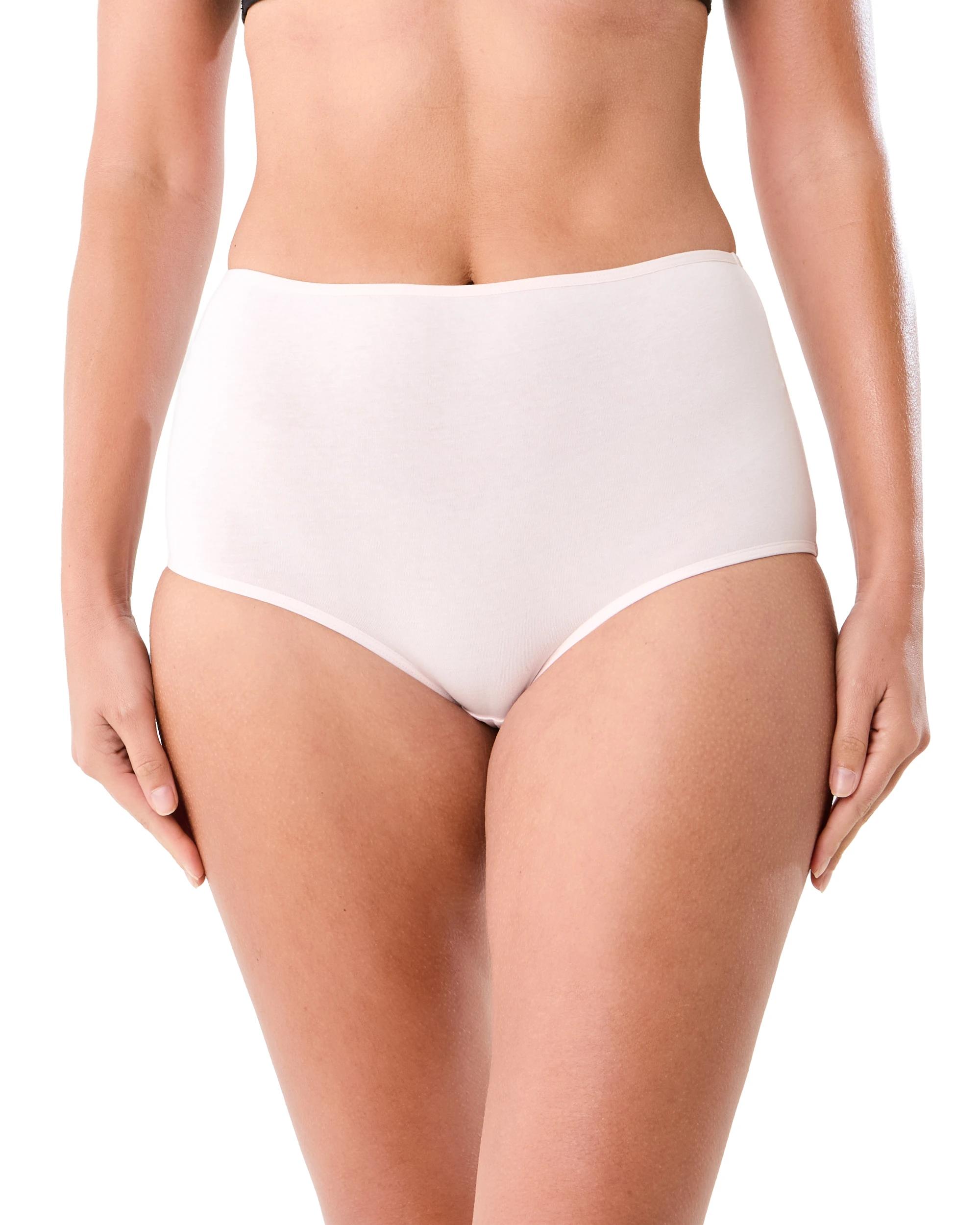 3 7 Pack Cotton Stretch Full Briefs Pink Pack, 3 of 10
