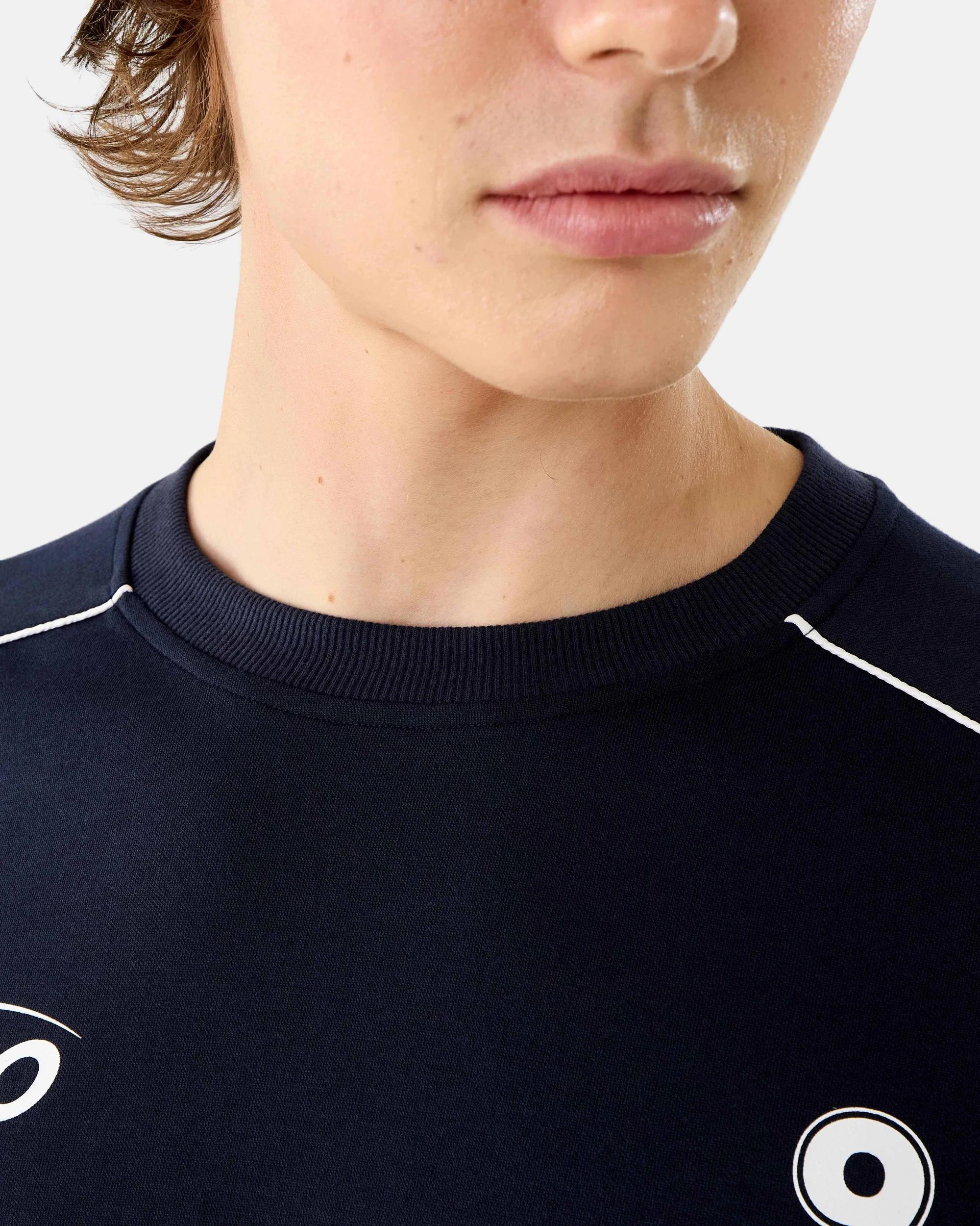7 Long Sleeve Oversized Spliced T-shirt Nvy Club, 7 of 8