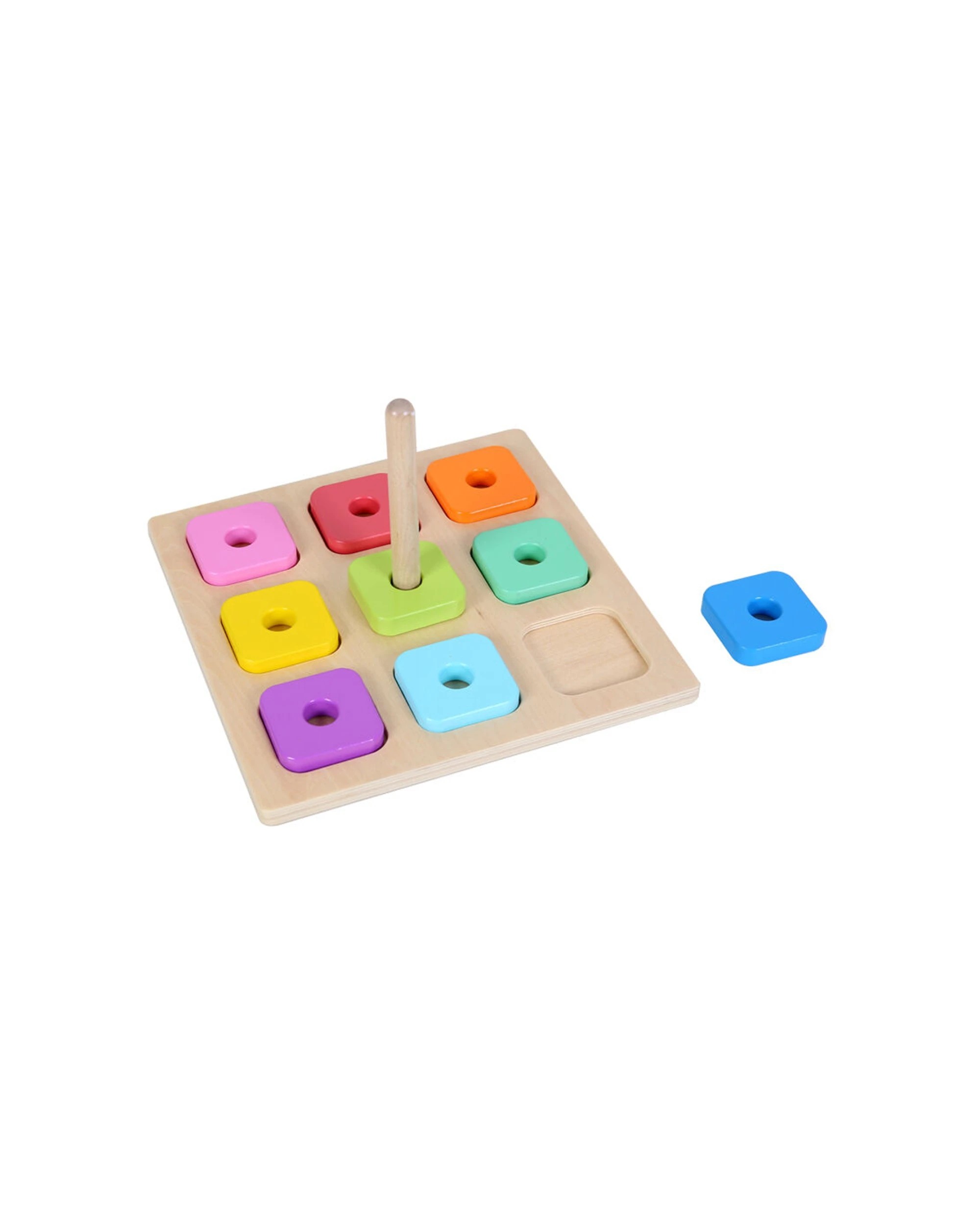 2 EDUCARE Stacking Rings Motor Skills Toy Educational Toy 3 Years Set - Multi, 2 of 3