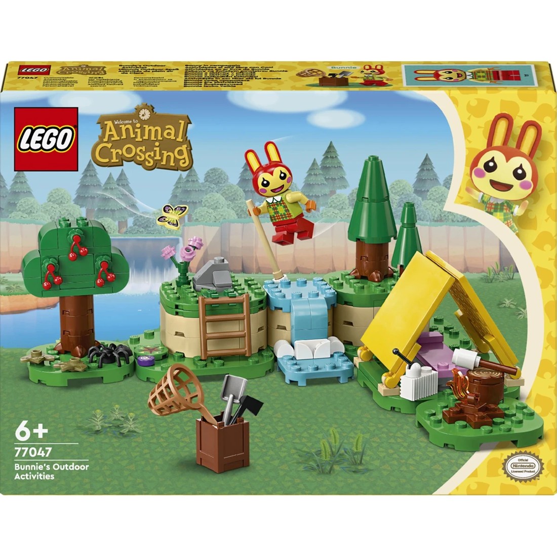 3 LEGO Animal Crossing Bunnie's Outdoor Activities 77047, 3 of 11