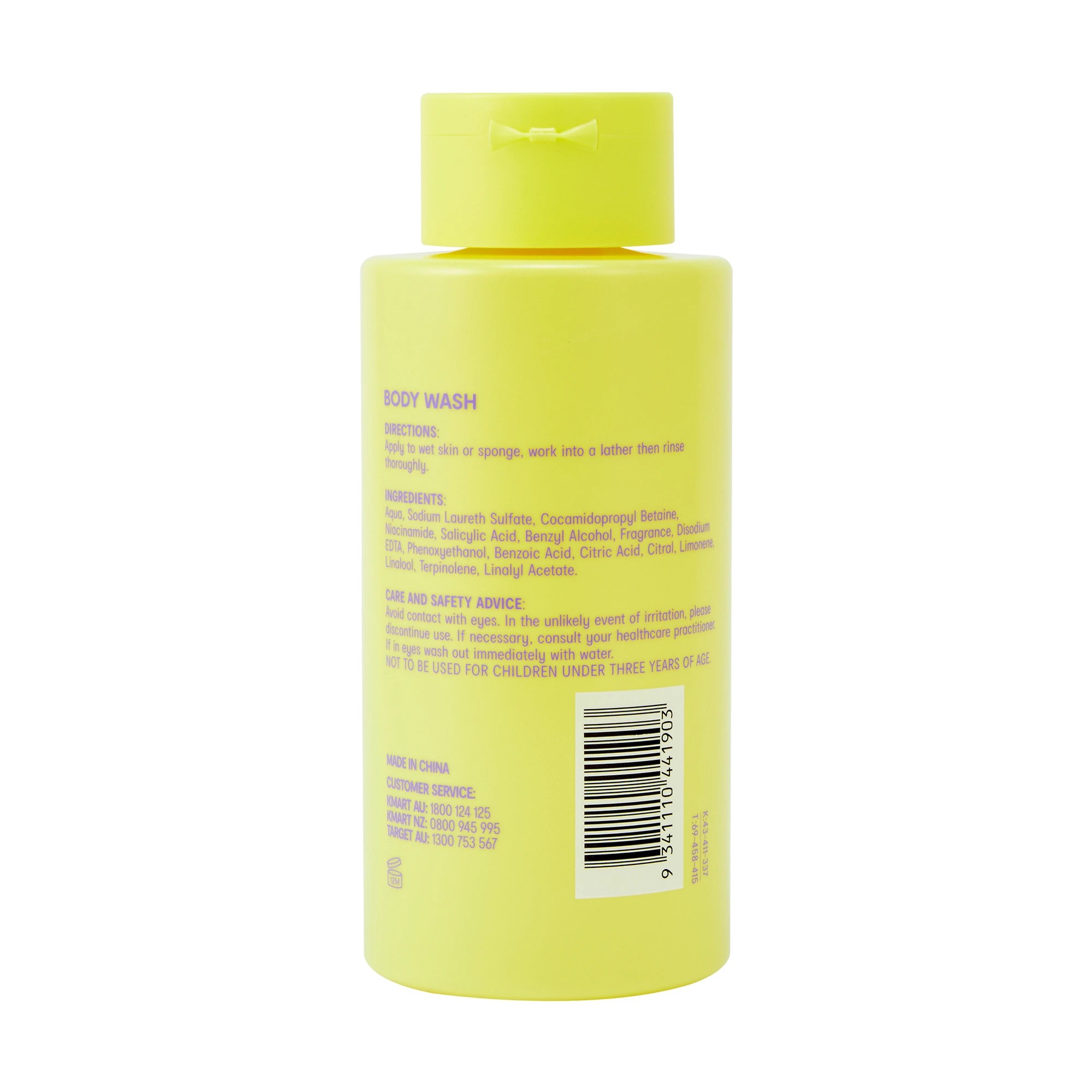 6 OXX Bodycare Active Cleansing Body Wash 500ml - Niacinamide and Salicylic Acid, 6 of 6