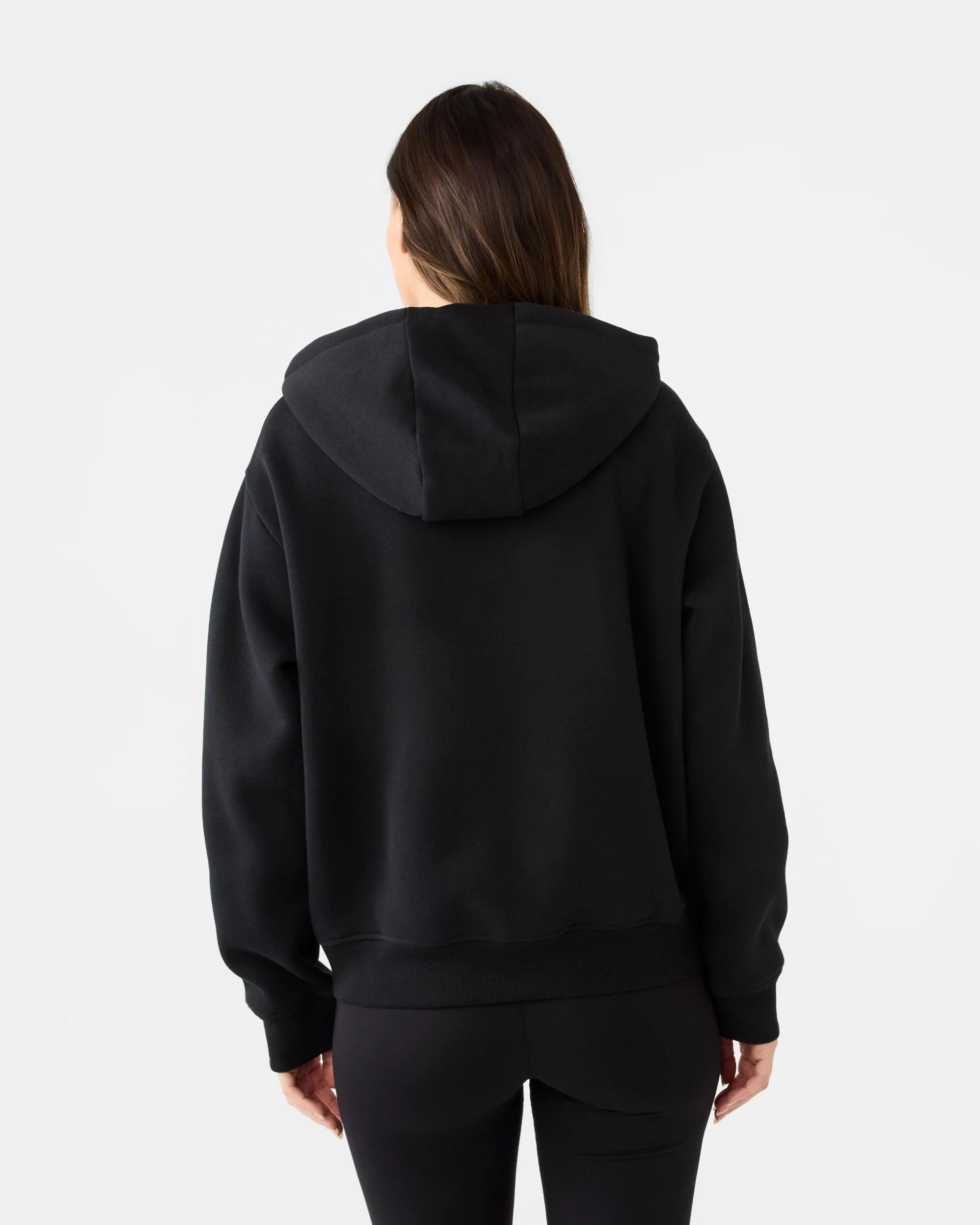 3 Champion Script Womens Hoodie Black, 3 of 7