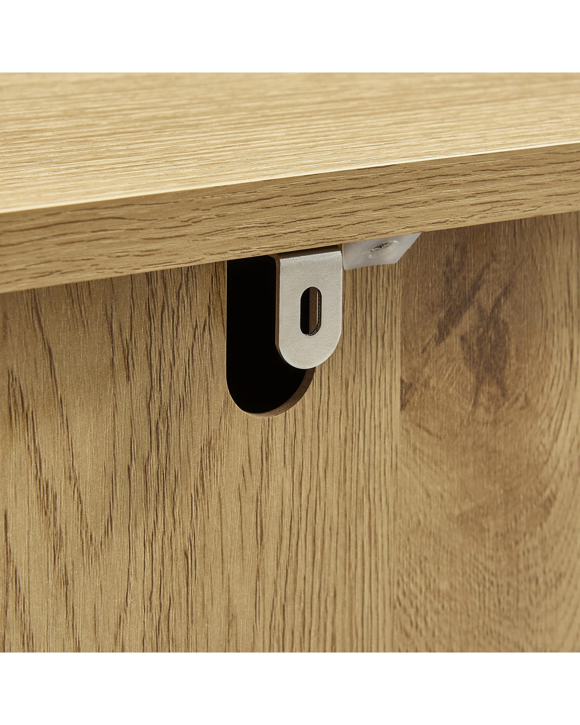 10 Kodu Bedside Unit Nightstand Side Table 1 Drawer Oak - Natural, 10 of 10