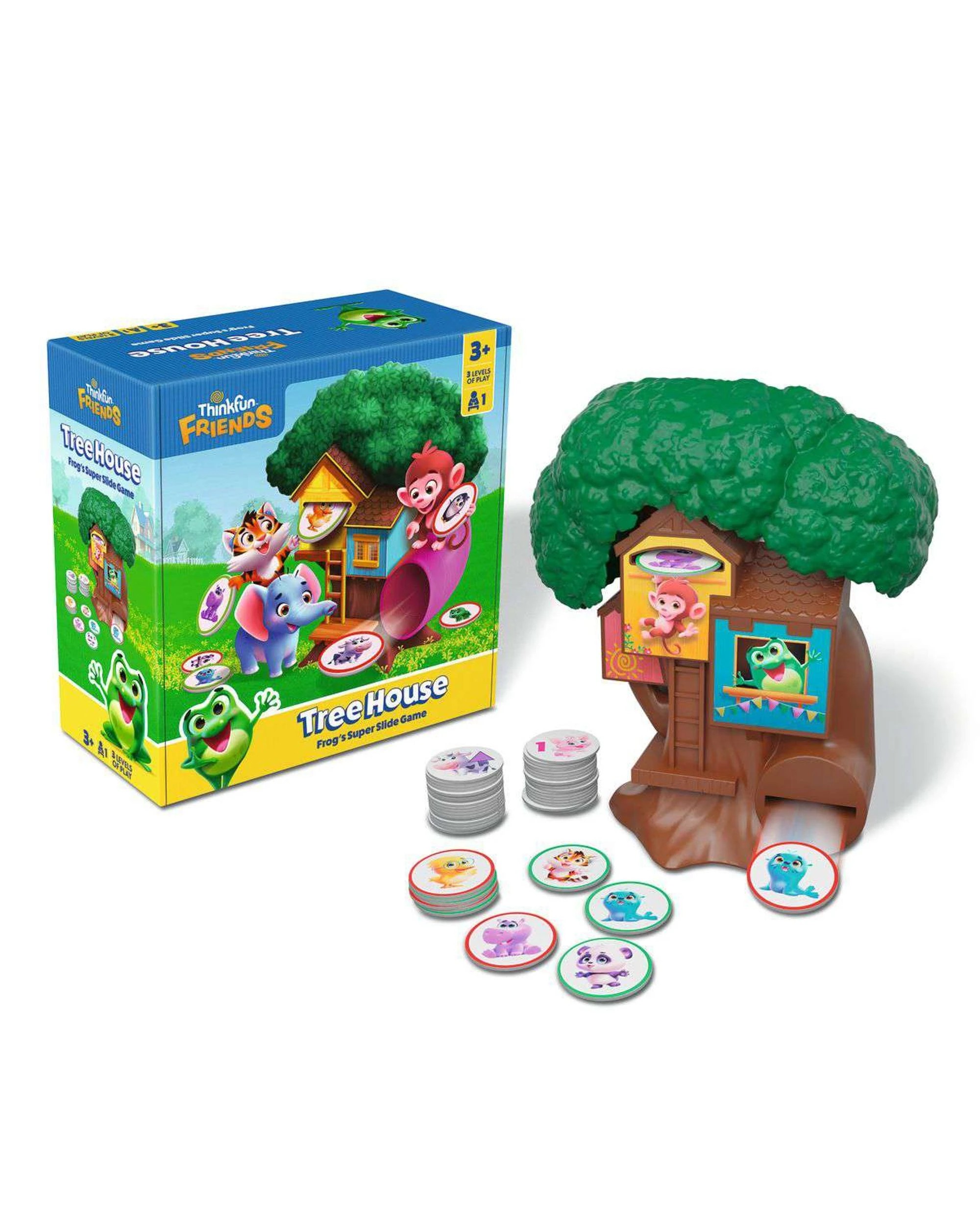 1 ThinkFun Friends: Tree House Puzzle Game, 1 of 4