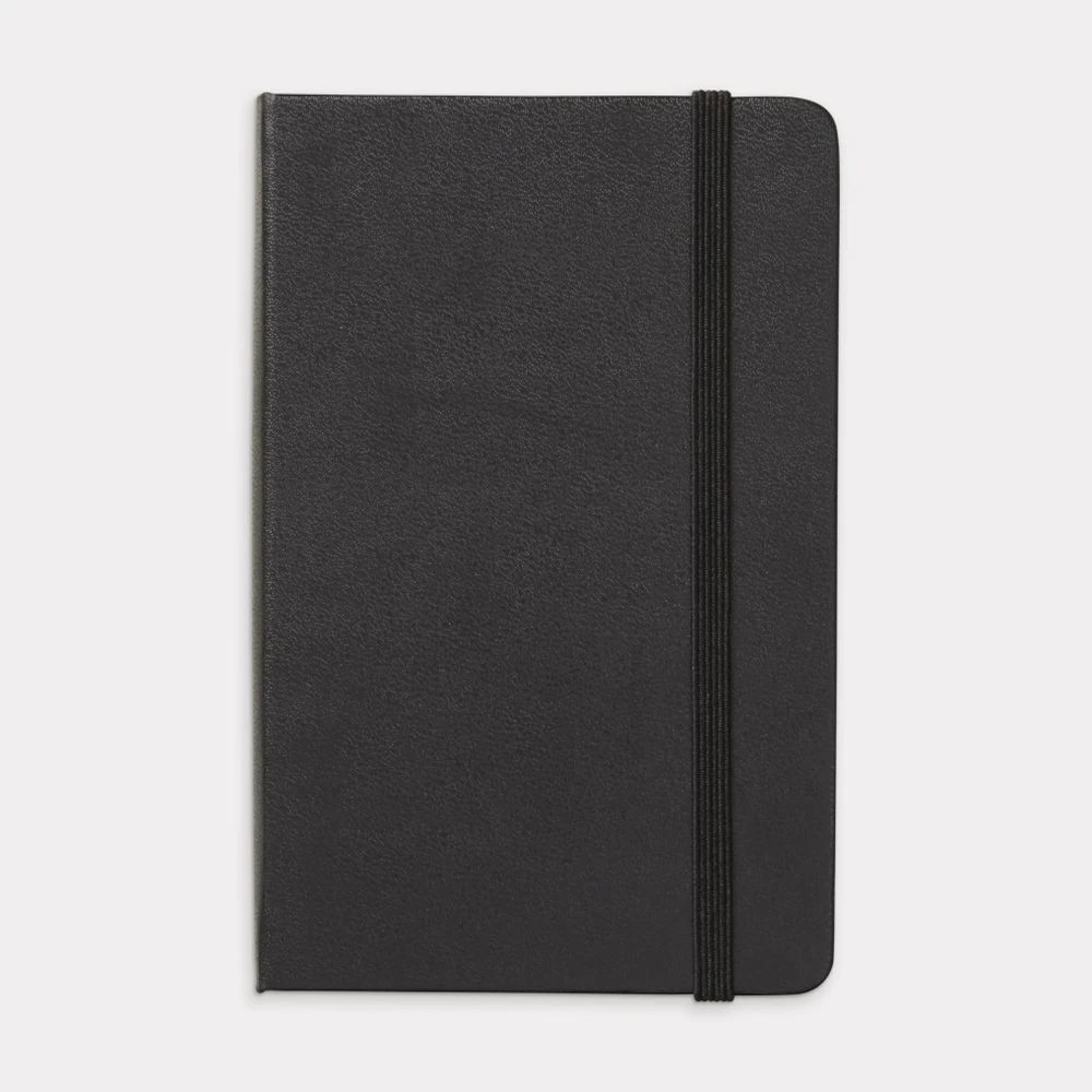 4 Moleskine Classic Hard Cover Ruled Pocket Notebook Black, 4 of 4