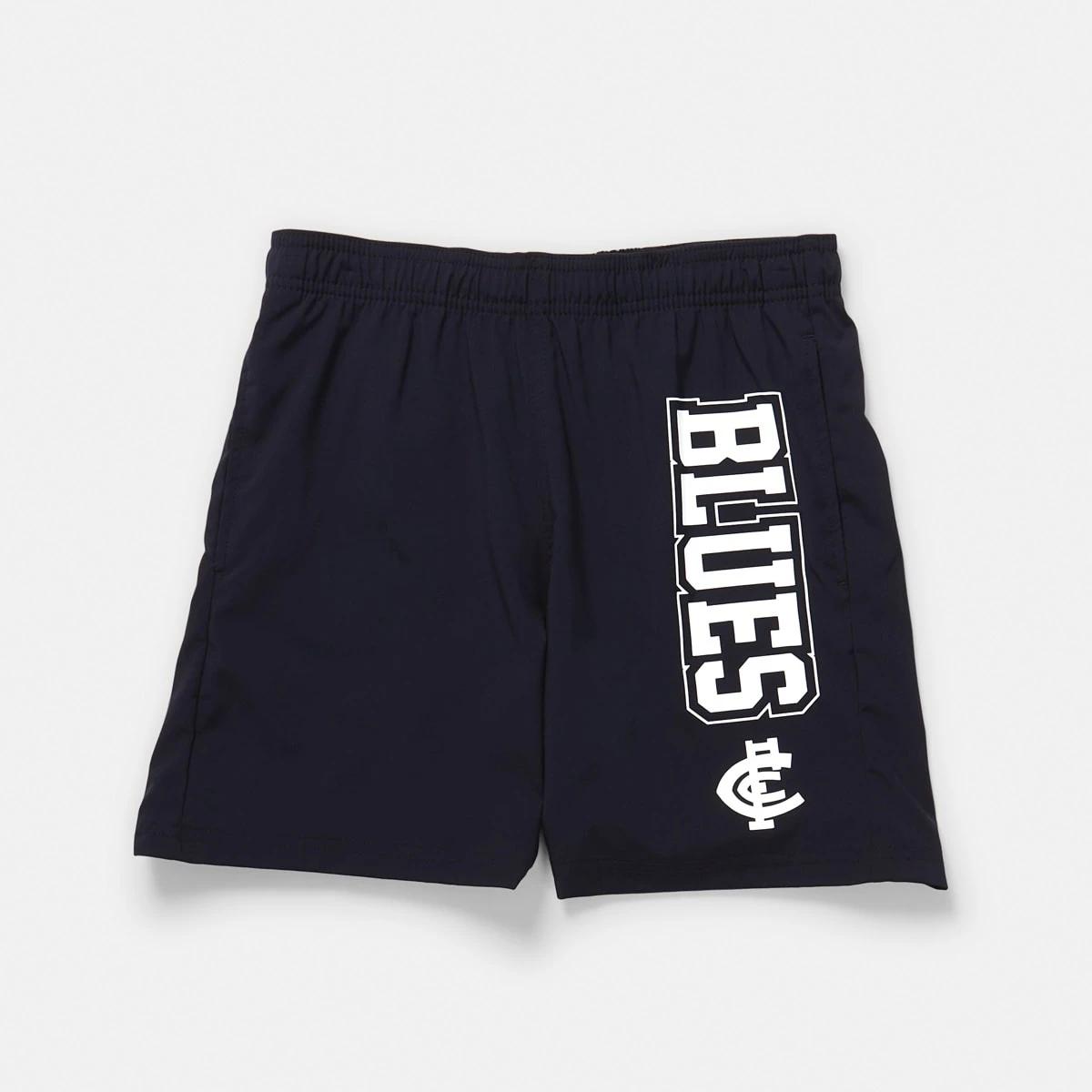 8 Official AFL Kids Shorts Carlton, 8 of 9