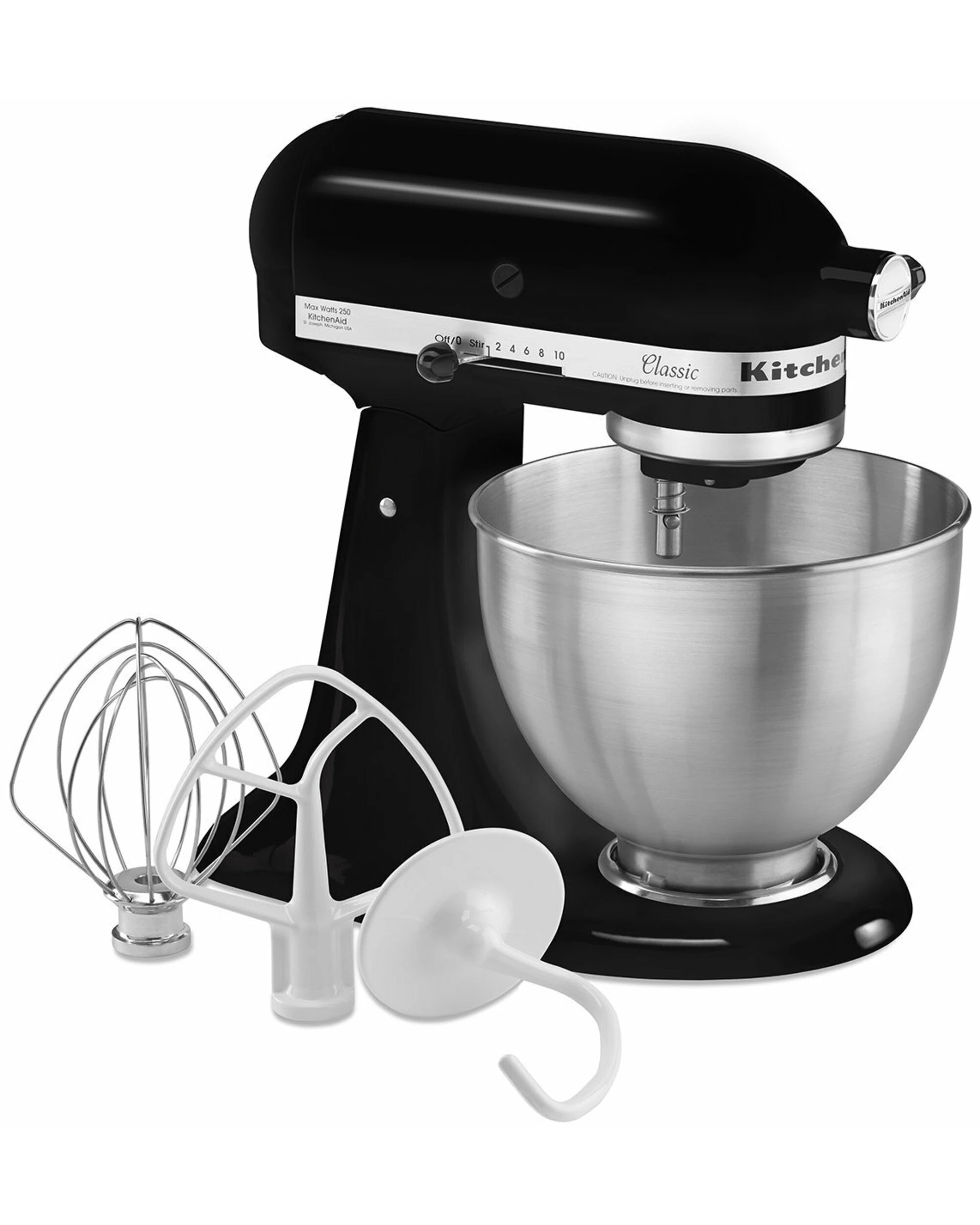 4 KitchenAid KSM45 Classic Stand Mixer Onyx Black, 4 of 5