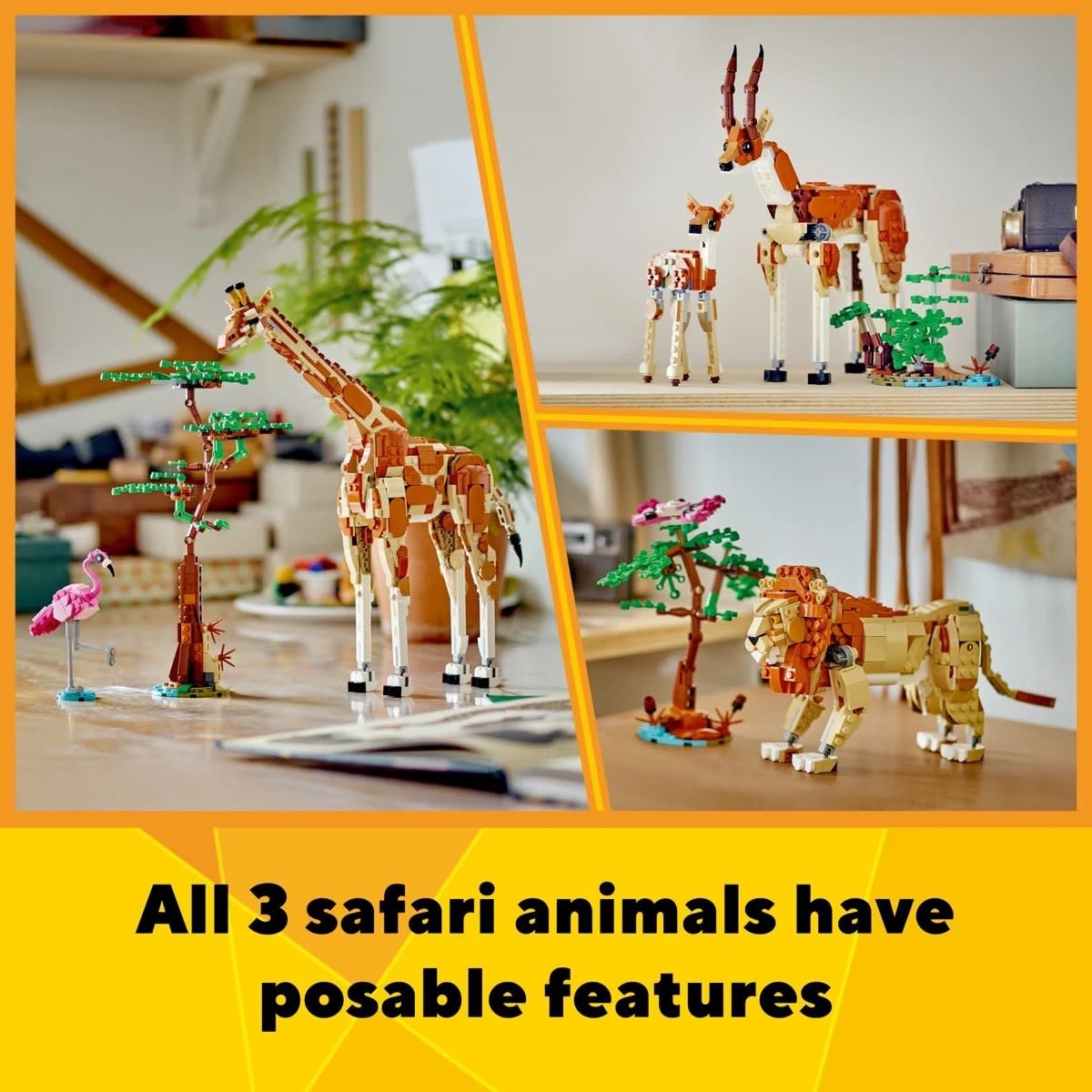 6 LEGO Creator Wild Safari Animals 31150, 6 of 11