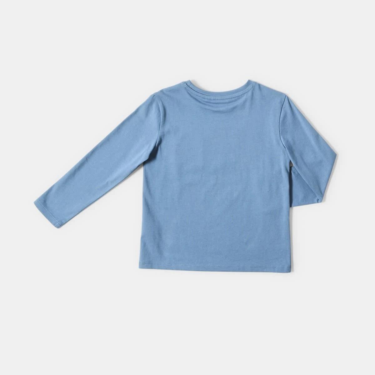 8 Long Sleeve Applique T-shirt Cblue Trck, 8 of 8