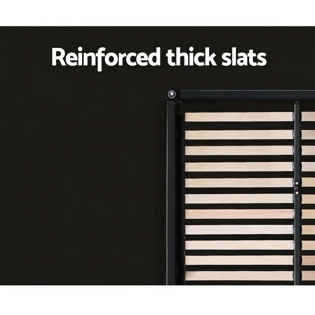 6 Artiss Bed Frame Queen Size Gas Lift  ISSA - Grey, 6 of 8