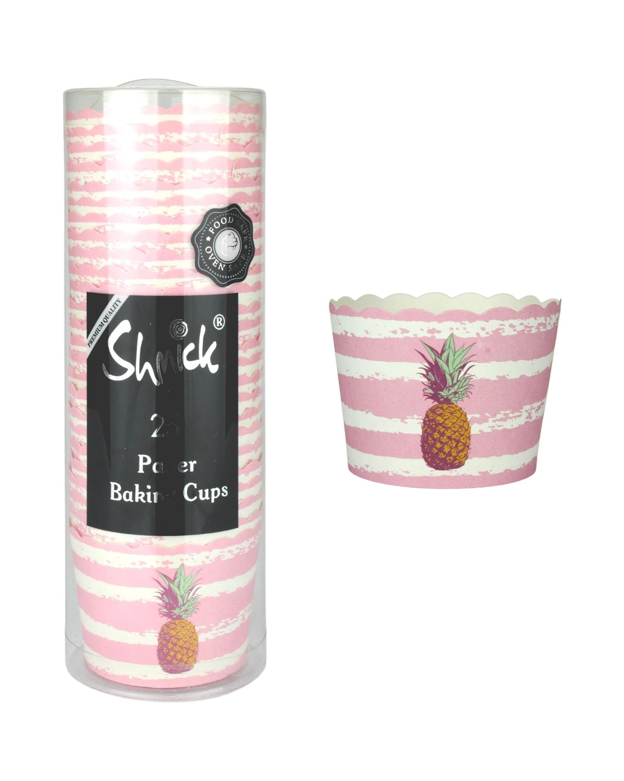 1 Shmick Pink Troppo Baking Cups Pack of 25 - Pink, 1 of 1