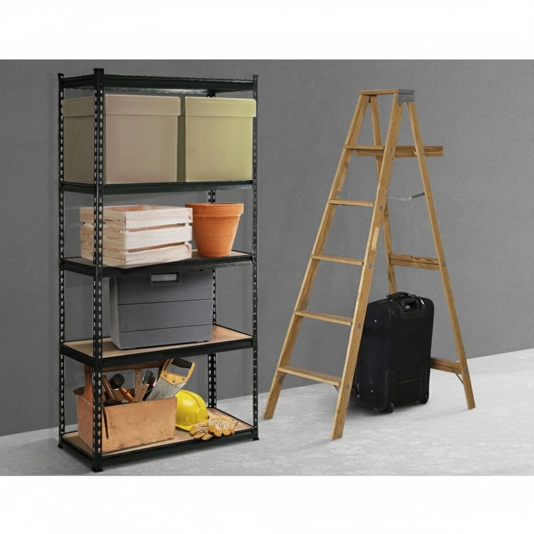 2 Giantz 6x1.5M Garage Shelving Warehouse Rack Pallet Racking Storage Shelves - Multi, 2 of 4