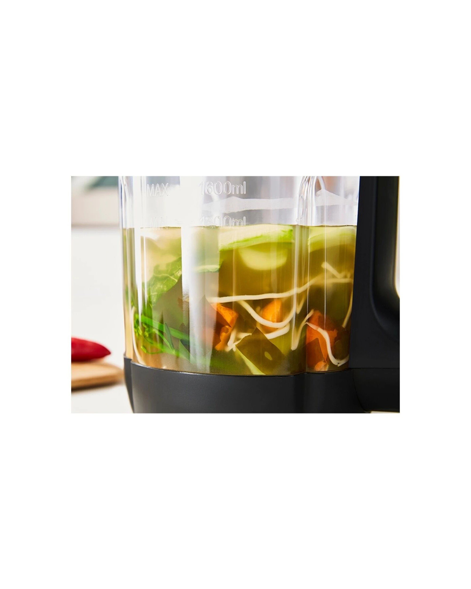 7 Morphy Richards Clarity Soup Maker 1000W 1.6L Interlocking Lid - Clear, 7 of 7