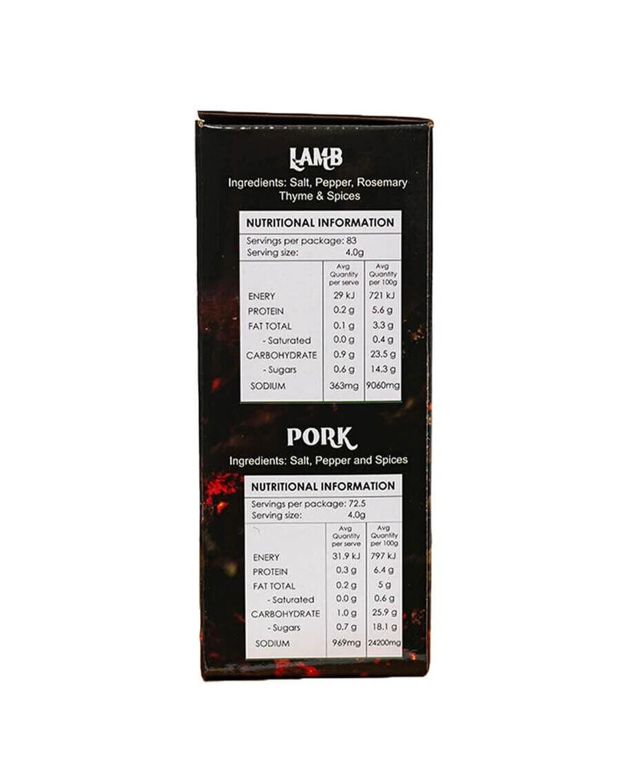 6 Flaming Coals Ultimate 4 Rub Pack - Giftbox Set, 6 of 9